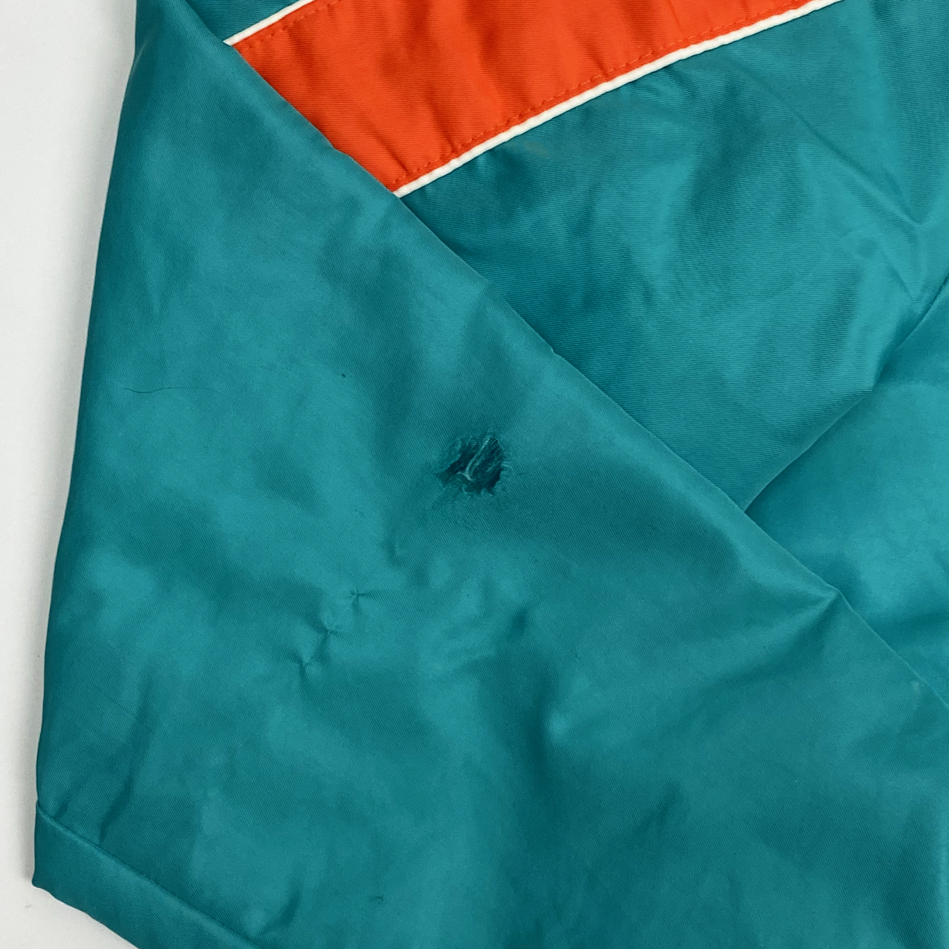 Miami Dolphins Cropped Bomber Jacket | Women's Large