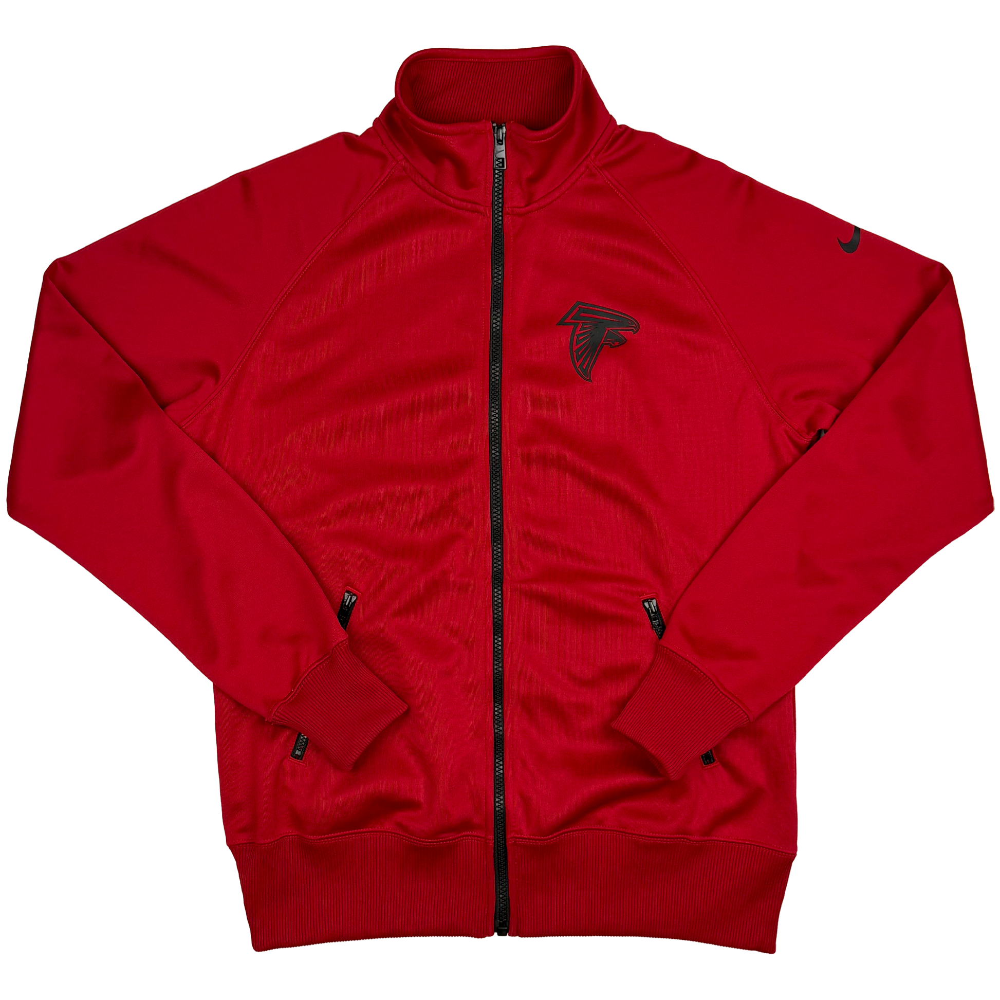Atlanta Falcons Red Full-Zip Track Jacket | Women's Large