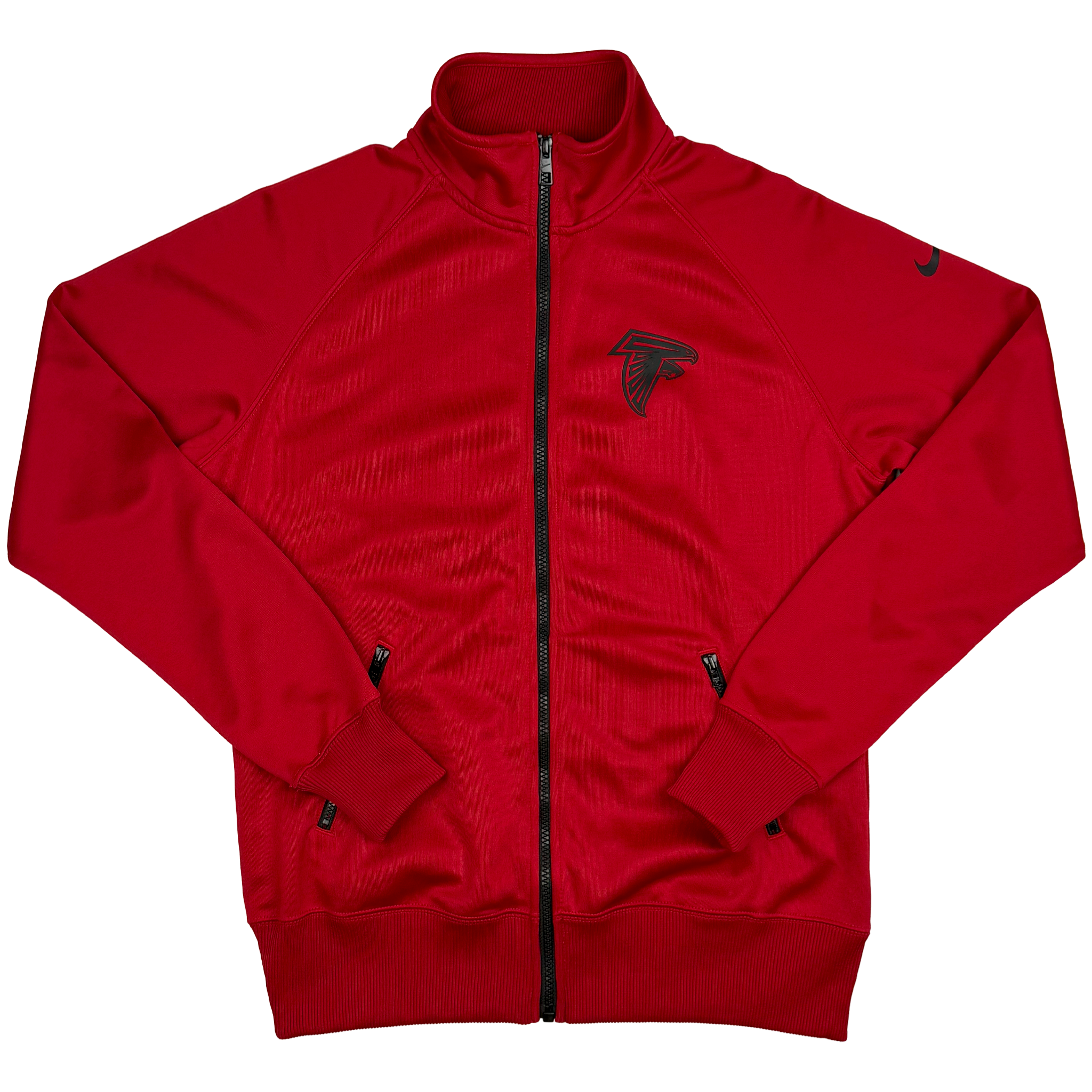 Atlanta Falcons Red Full-Zip Track Jacket | Women's Large