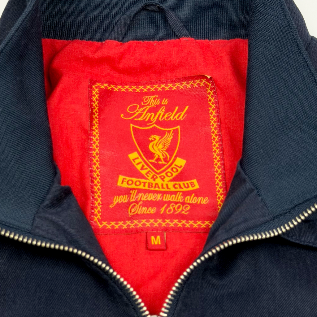 Liverpool Harrington Jacket Navy Blue | Medium