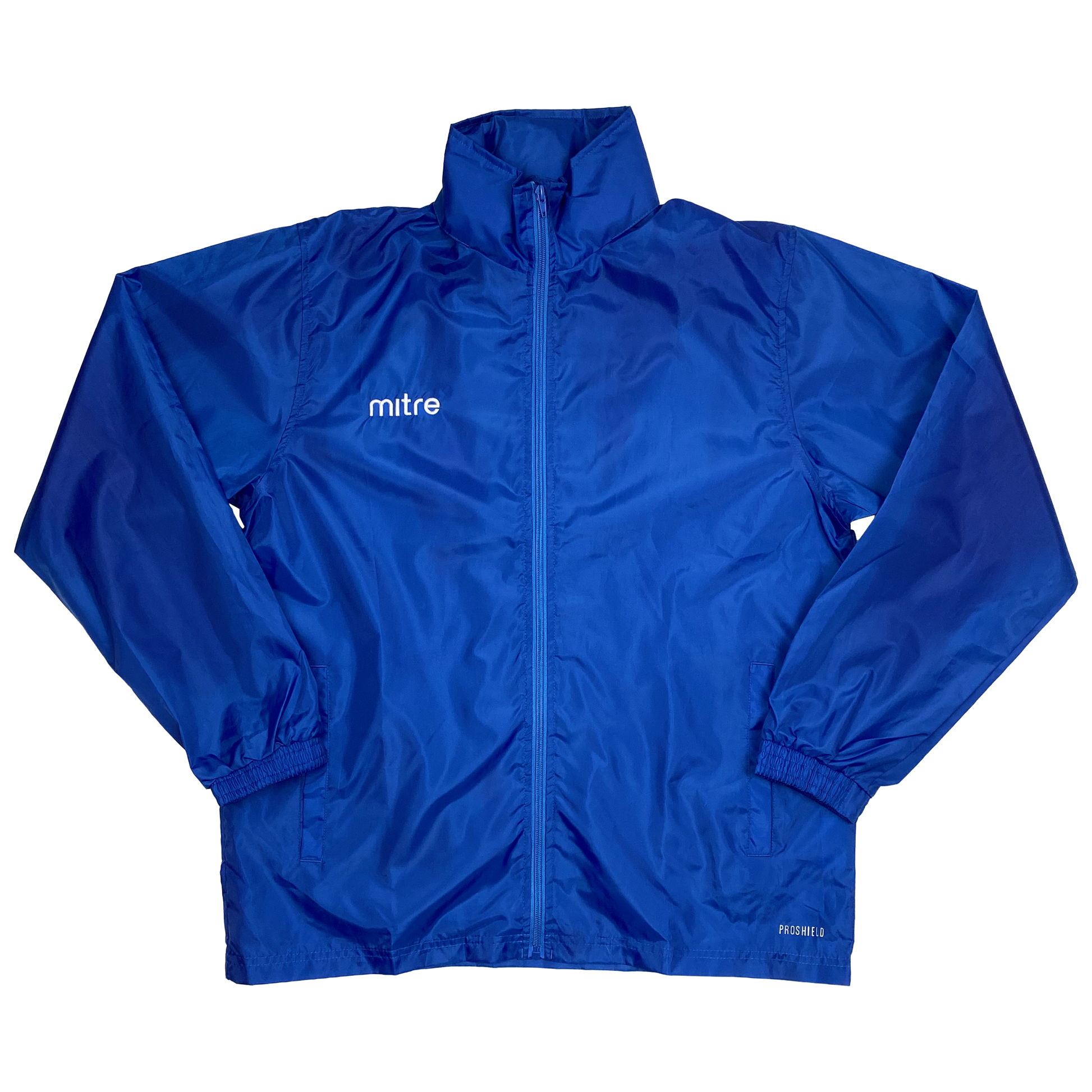 Mitre Edge Blue Rain Jacket | Medium