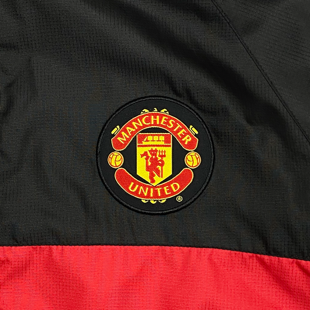 Manchester United Black Rain Jacket | Large