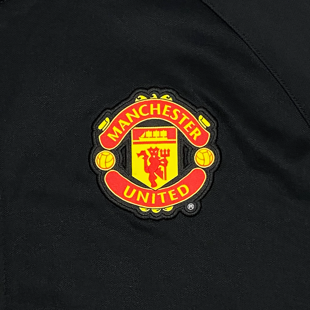 Manchester United Black Track Jacket (2013-14) | XXL