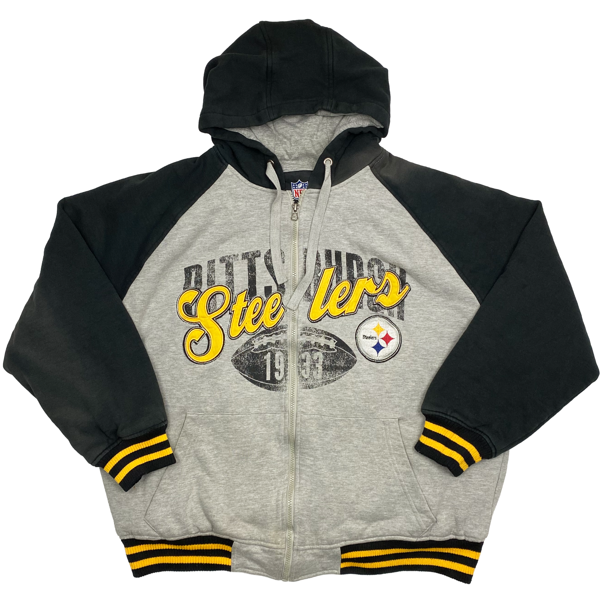 Pittsburgh Steelers Hooded Jacket | Extra Large