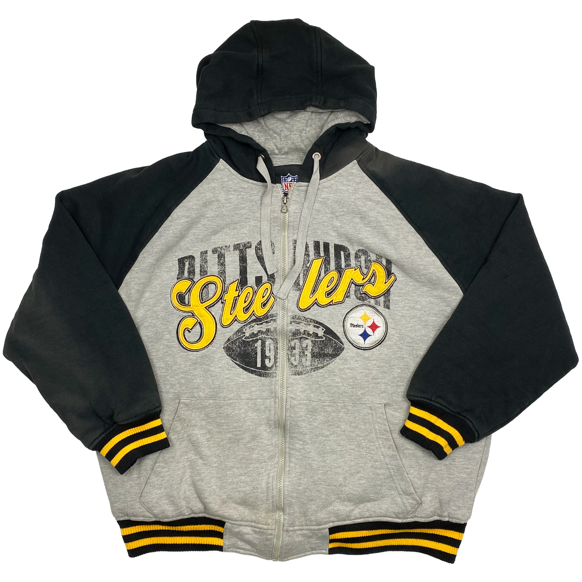 Pittsburgh Steelers Hooded Jacket | Extra Large