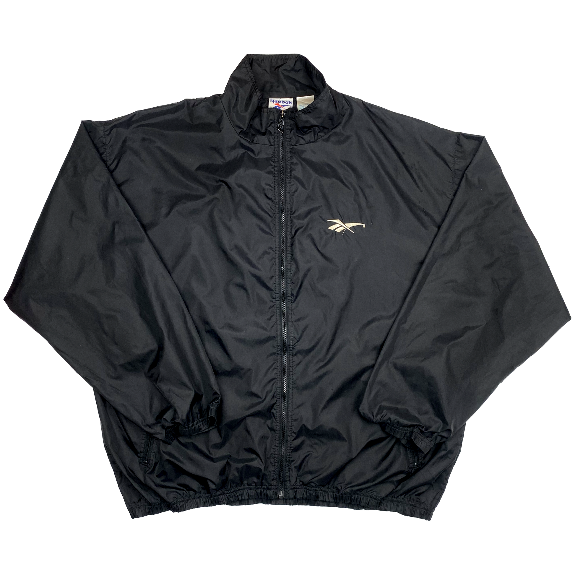 Reebok Black Windbreaker | Extra Large