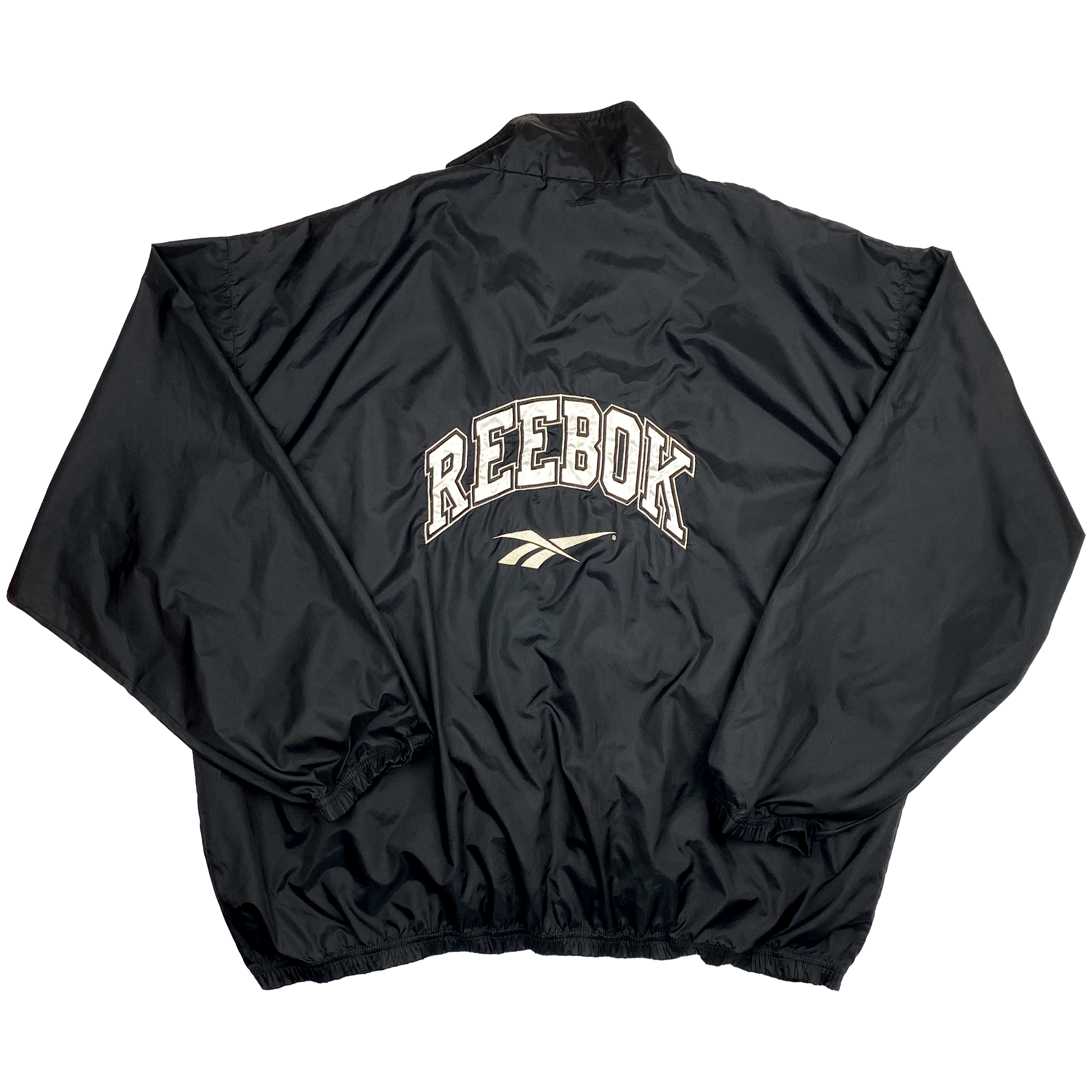 Reebok Black Windbreaker | Extra Large
