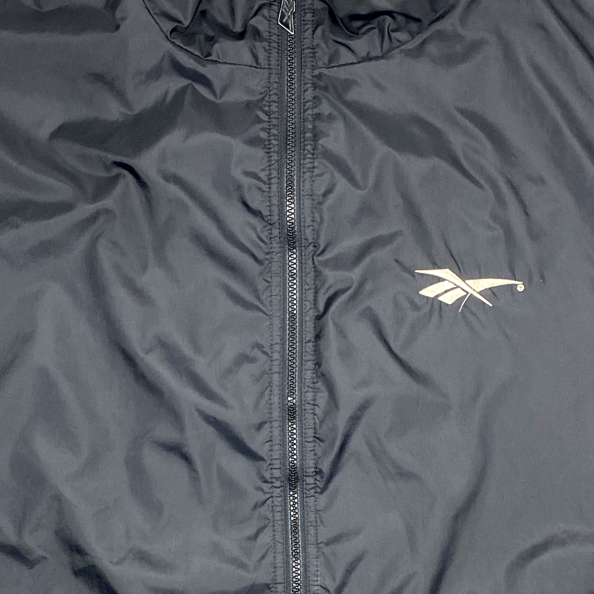 Reebok Black Windbreaker | Extra Large
