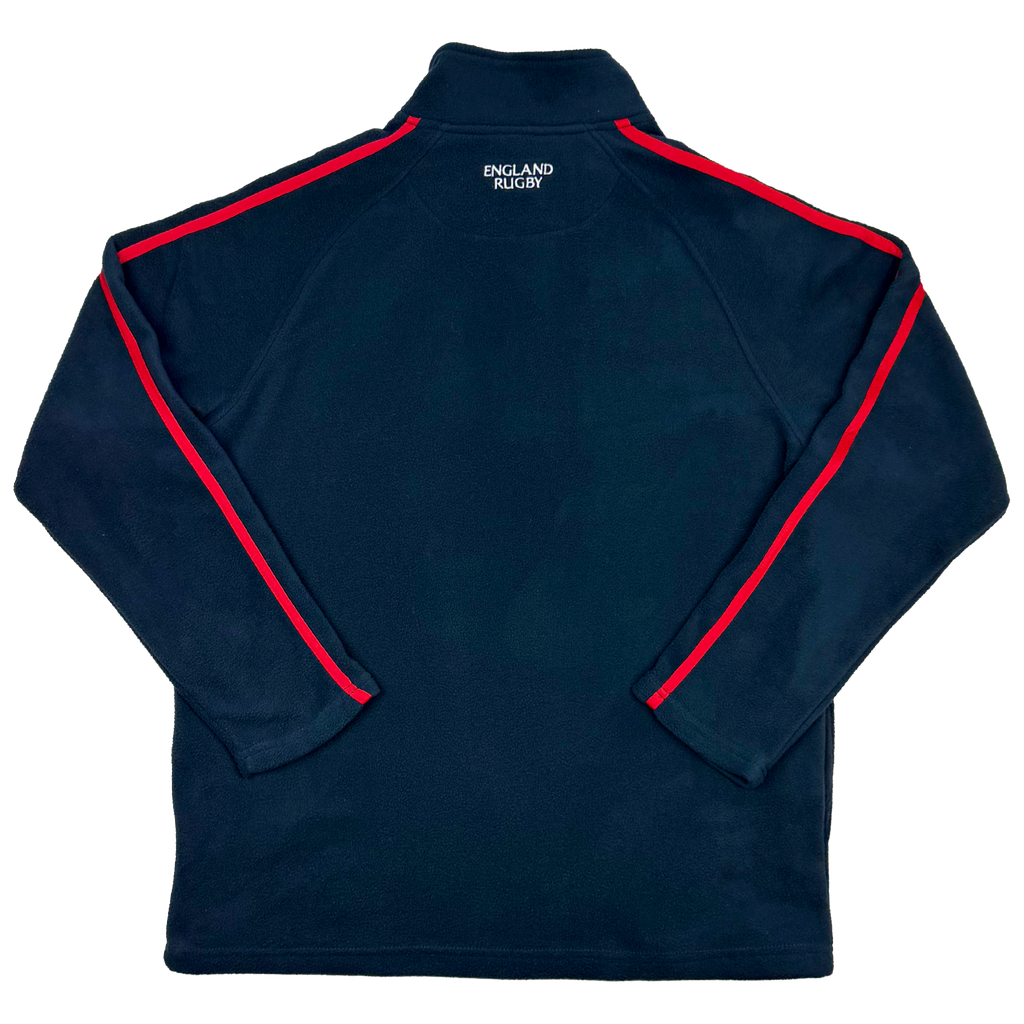 England Rugby Union Quarter-Zip Fleece Navy Blue | Medium