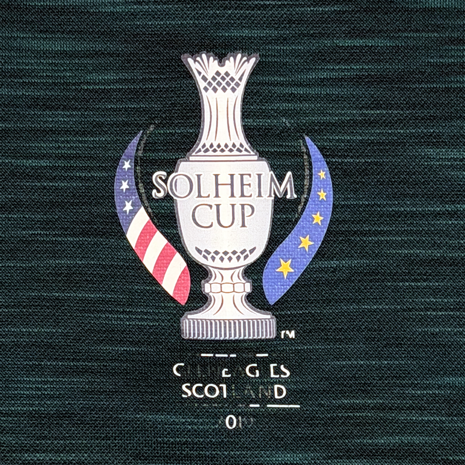 Solheim Cup 2019 Green and Black Quarter-Zip | Women's XXL