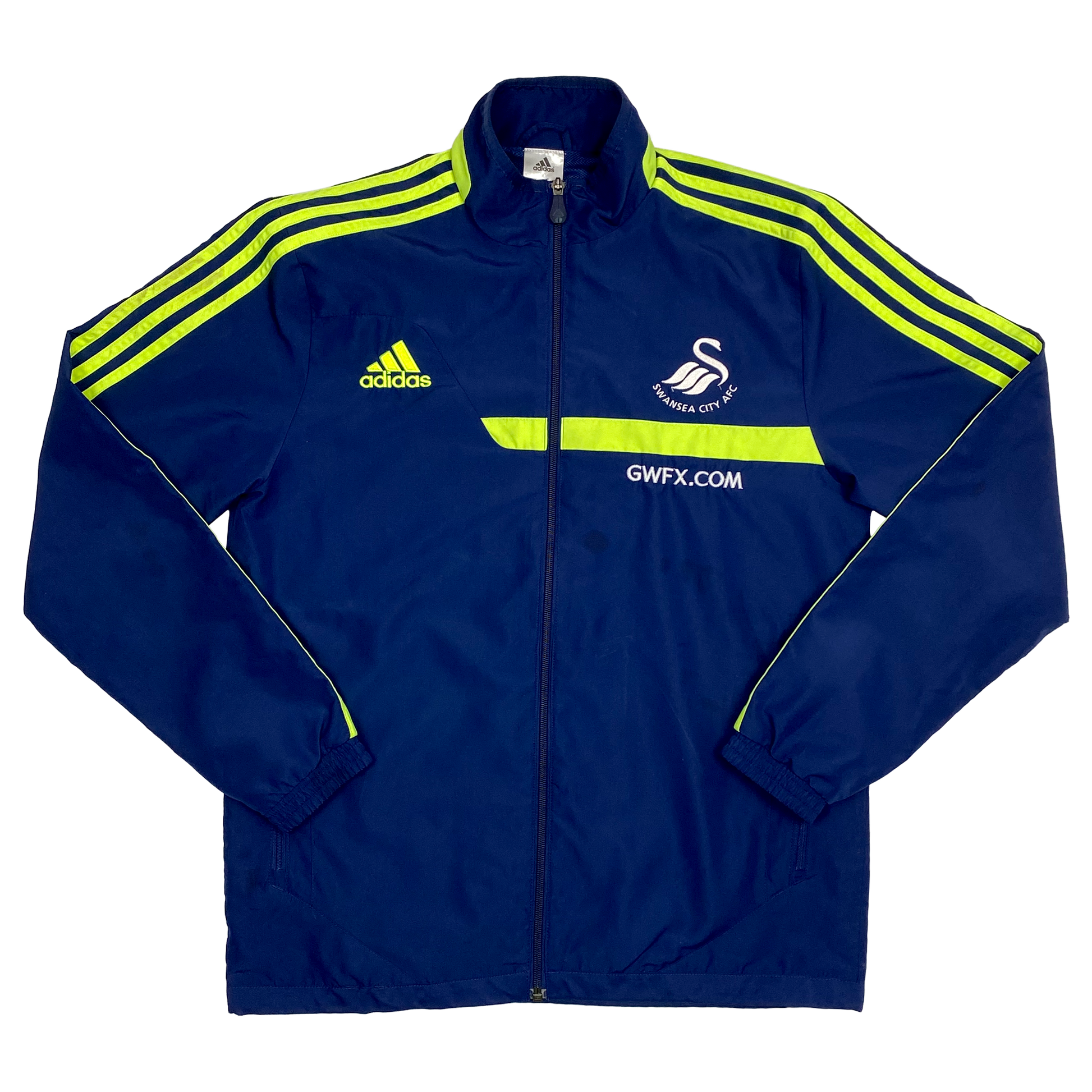 Swansea City Navy Blue Training Jacket (2013-14) | Small