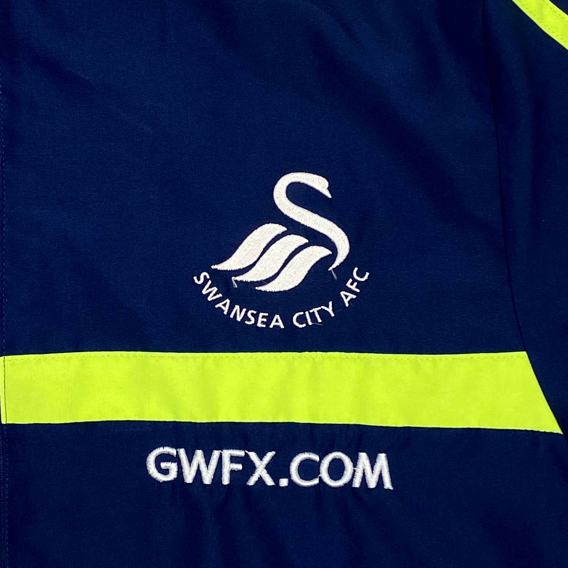 Swansea City Navy Blue Training Jacket (2013-14) | Small