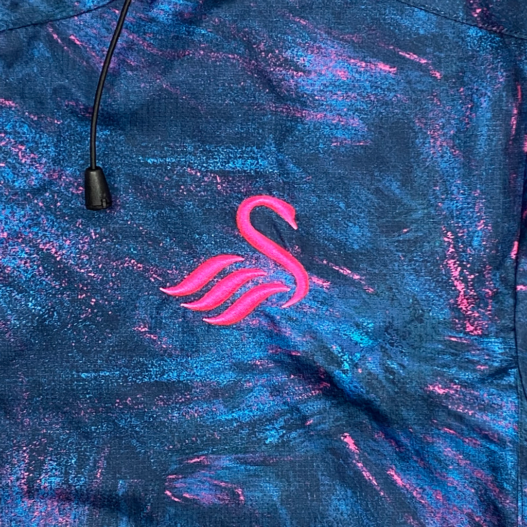 Swansea City Navy & Pink Rain Coat | Small