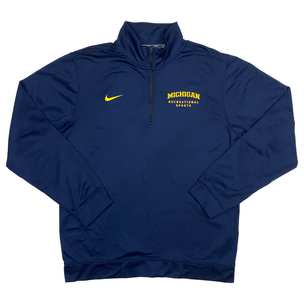 University of Michigan Quarter-Zip Drill Top | Small