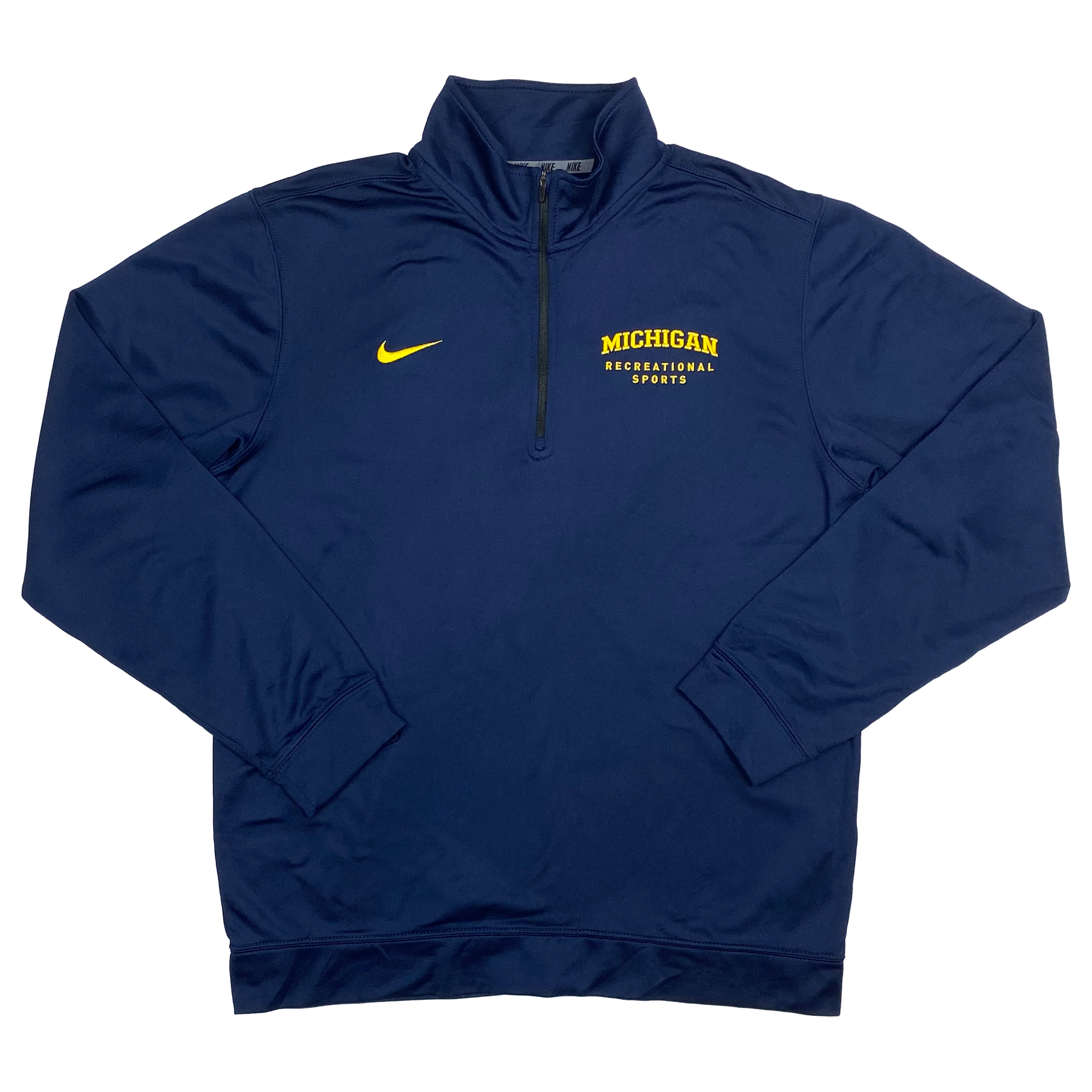 University of Michigan Quarter-Zip Drill Top | Small