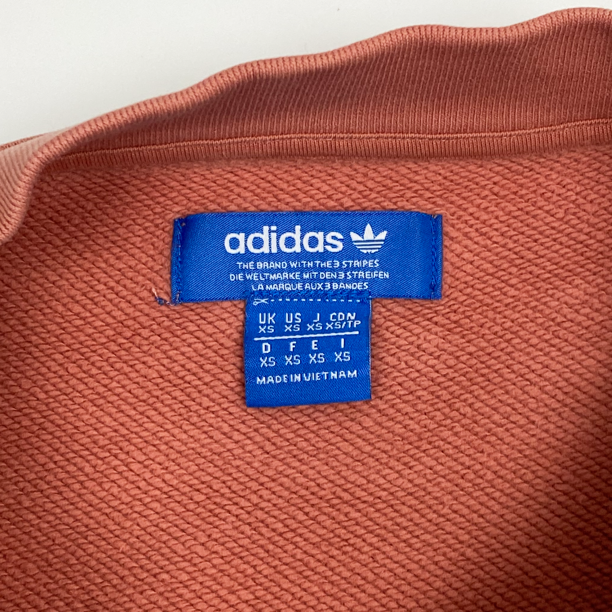 Adidas ADC Crewneck Sweatshirt Raw Pink | Extra Small