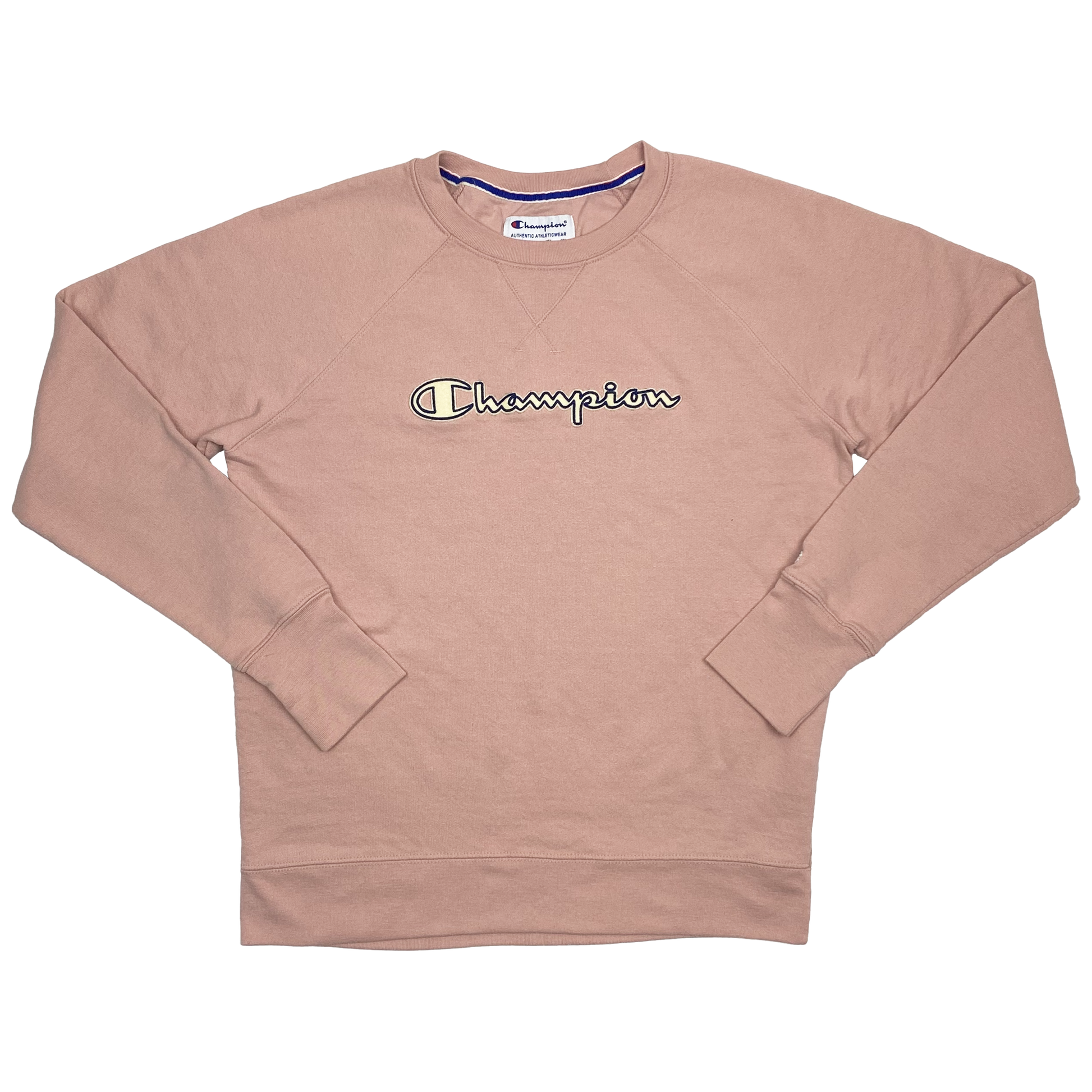 Champion Salmon Sweatshirt | Women's Medium
