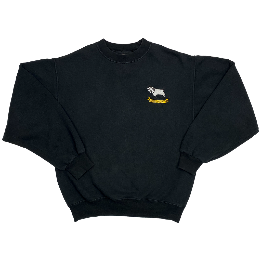 Derby County Sweatshirt Black | Small