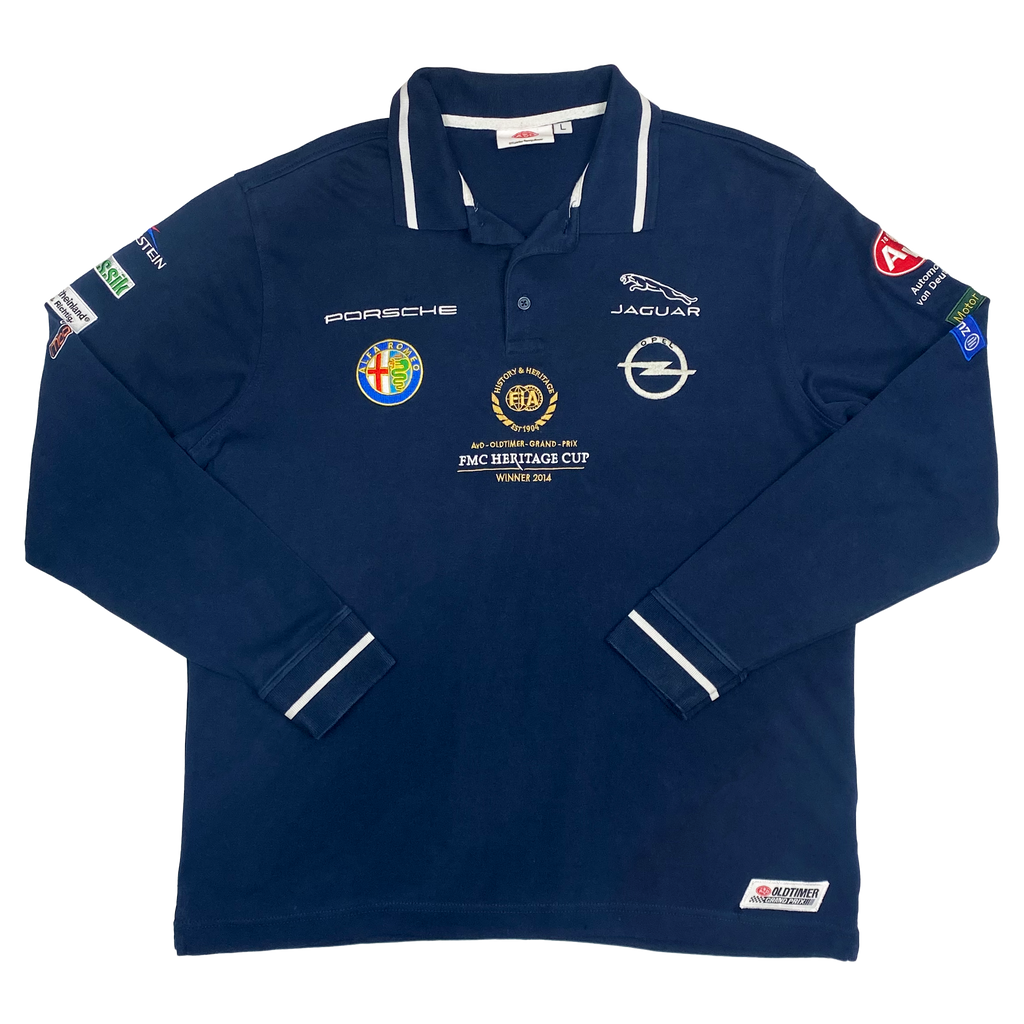 AvD Oldtimer Grand Prix FMC Heritage Cup Winner 2014 Long-Sleeve Polo | Large