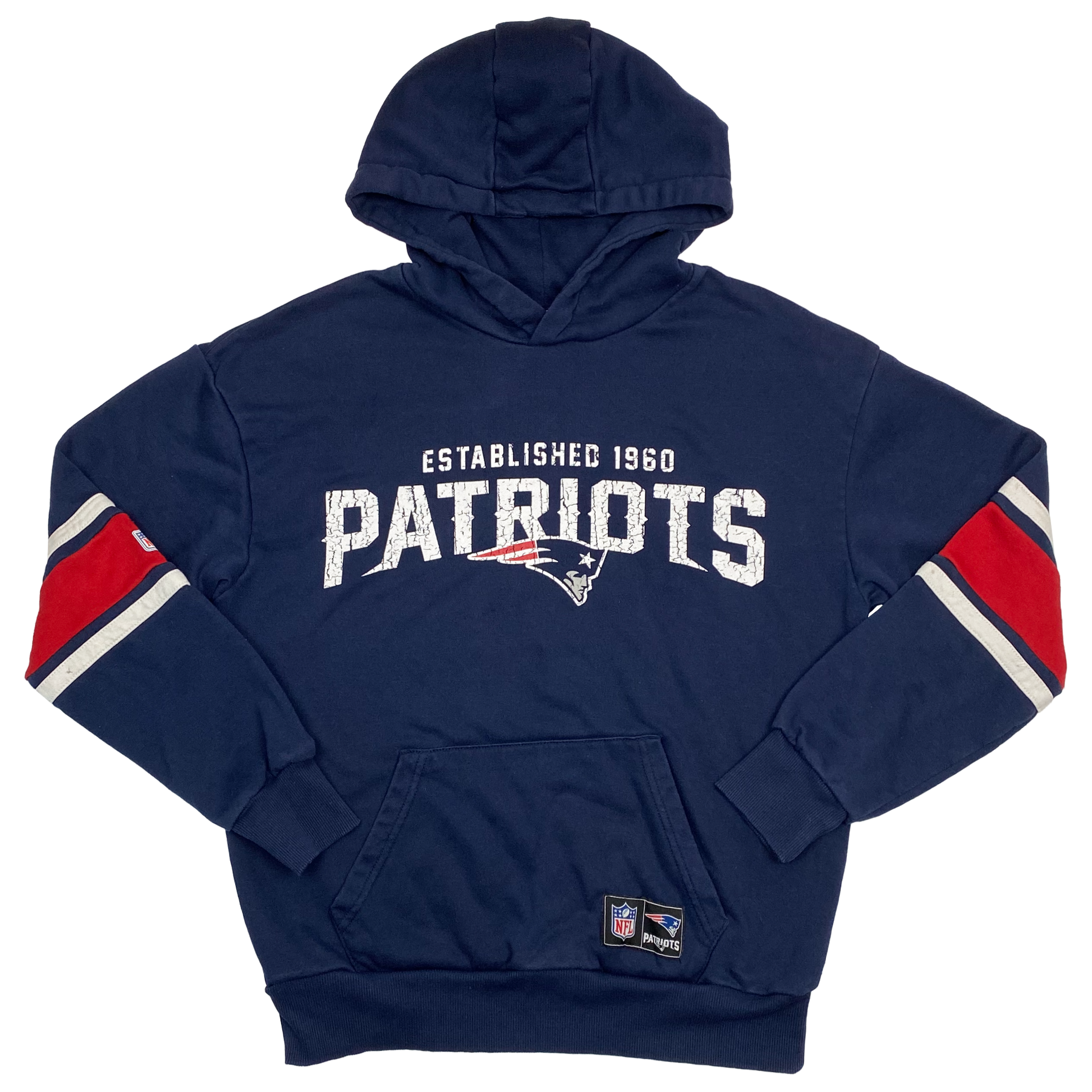 New England Patriots Hoodie Navy | Extra Small