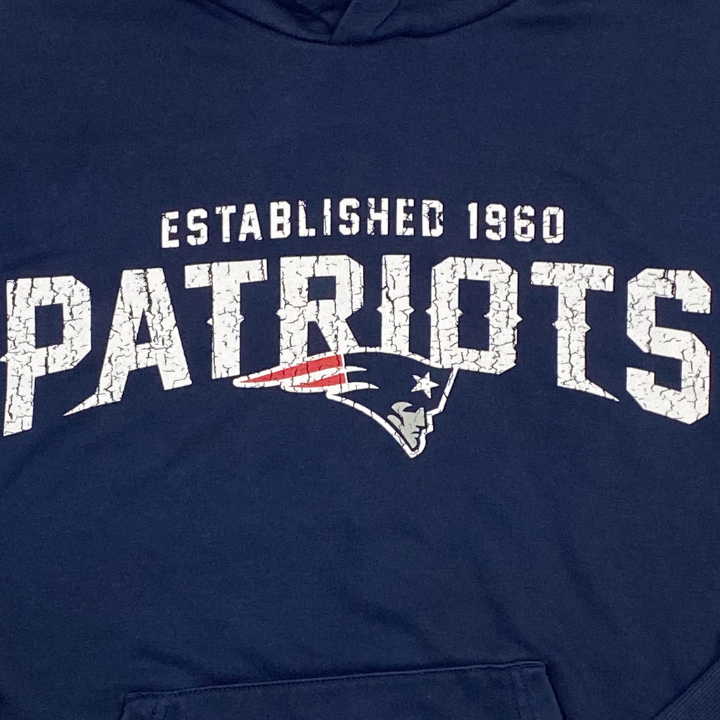 New England Patriots Hoodie Navy | Extra Small
