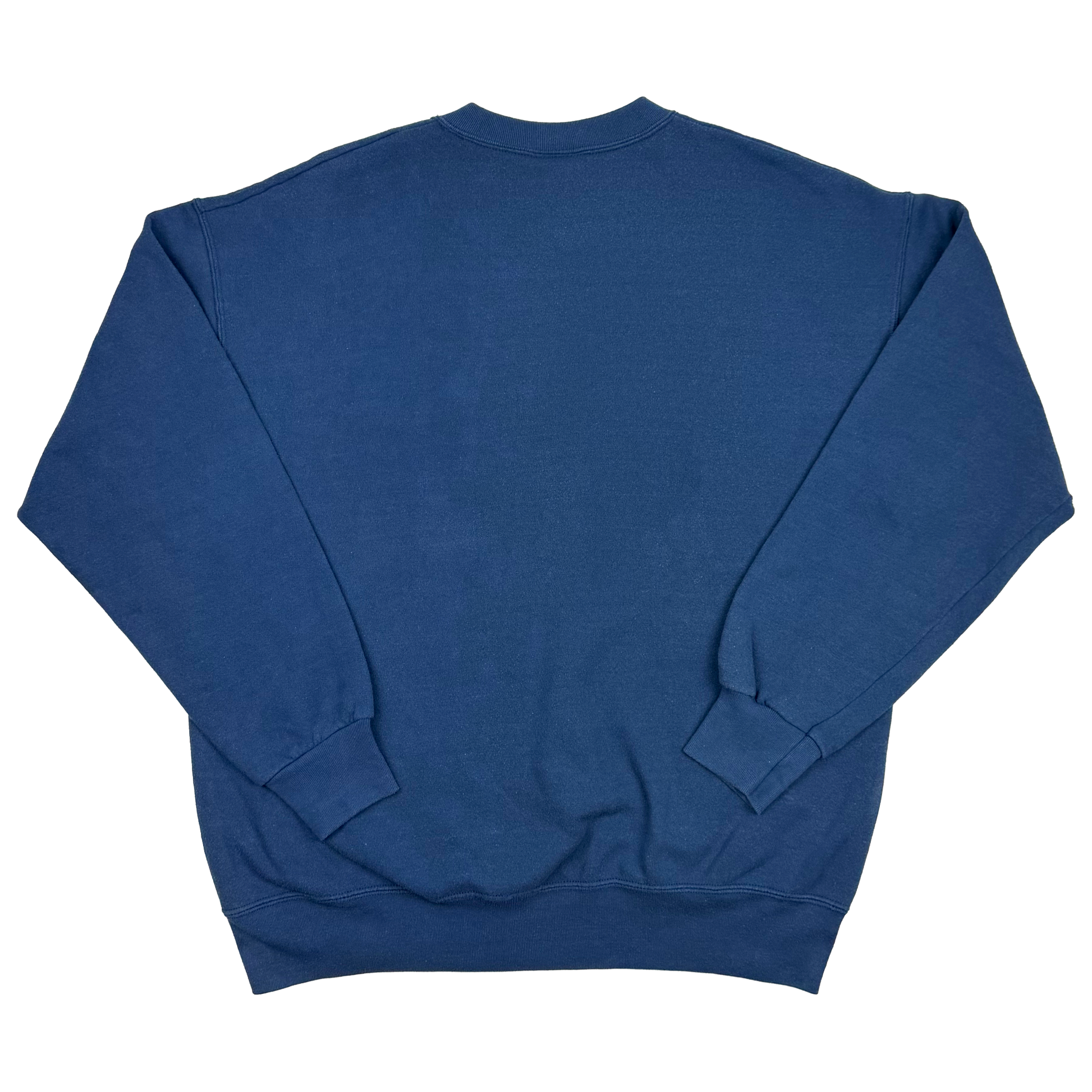New England Patriots Super Bowl XXXVIII Champions Navy Blue Sweatshirt | Large