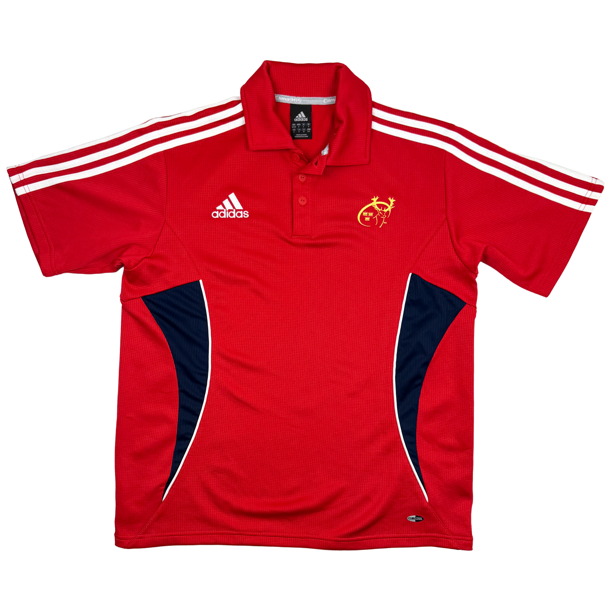 Munster Rugby Red Polo Shirt (2007-08) | Small