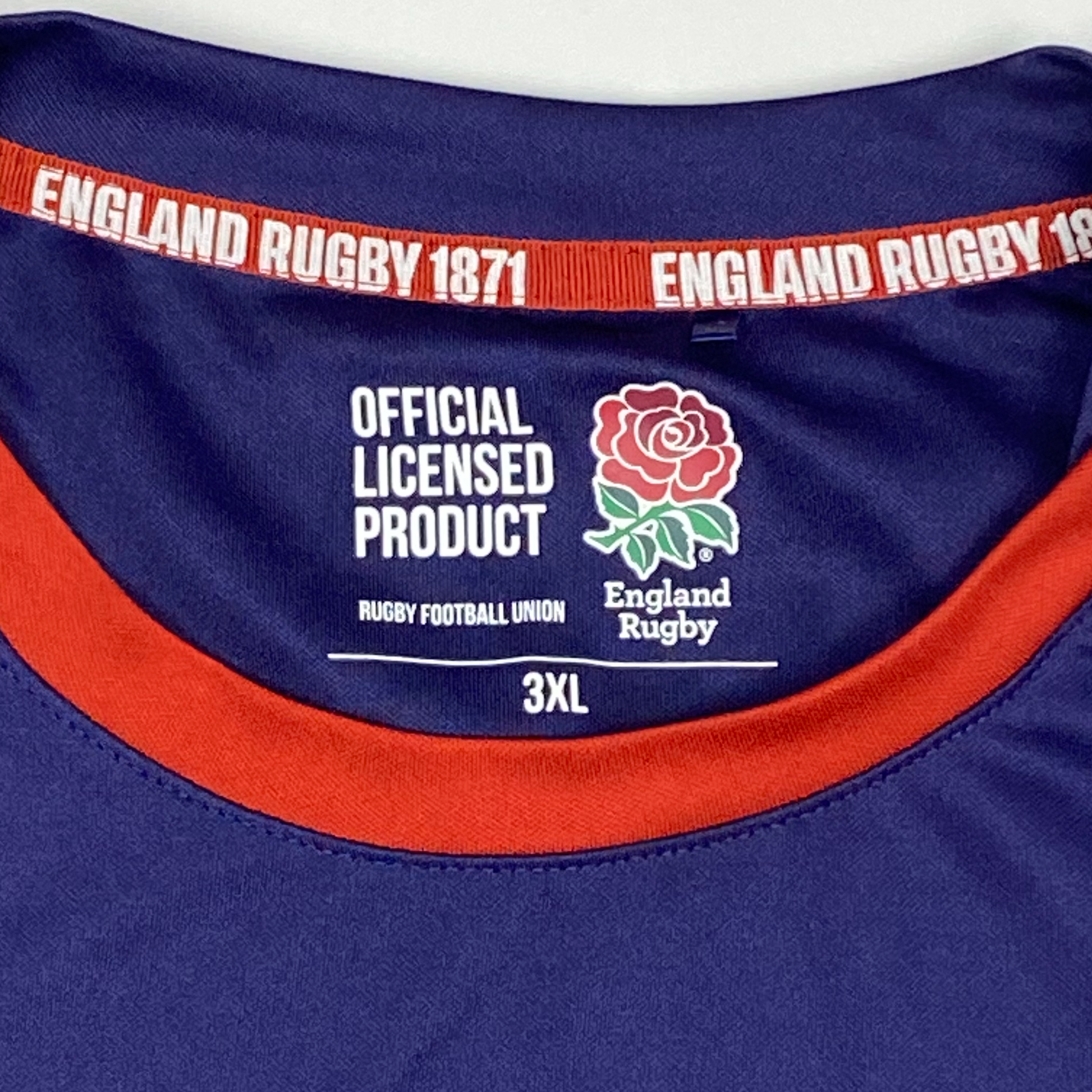 England Rugby Union Training Shirt | XXXL