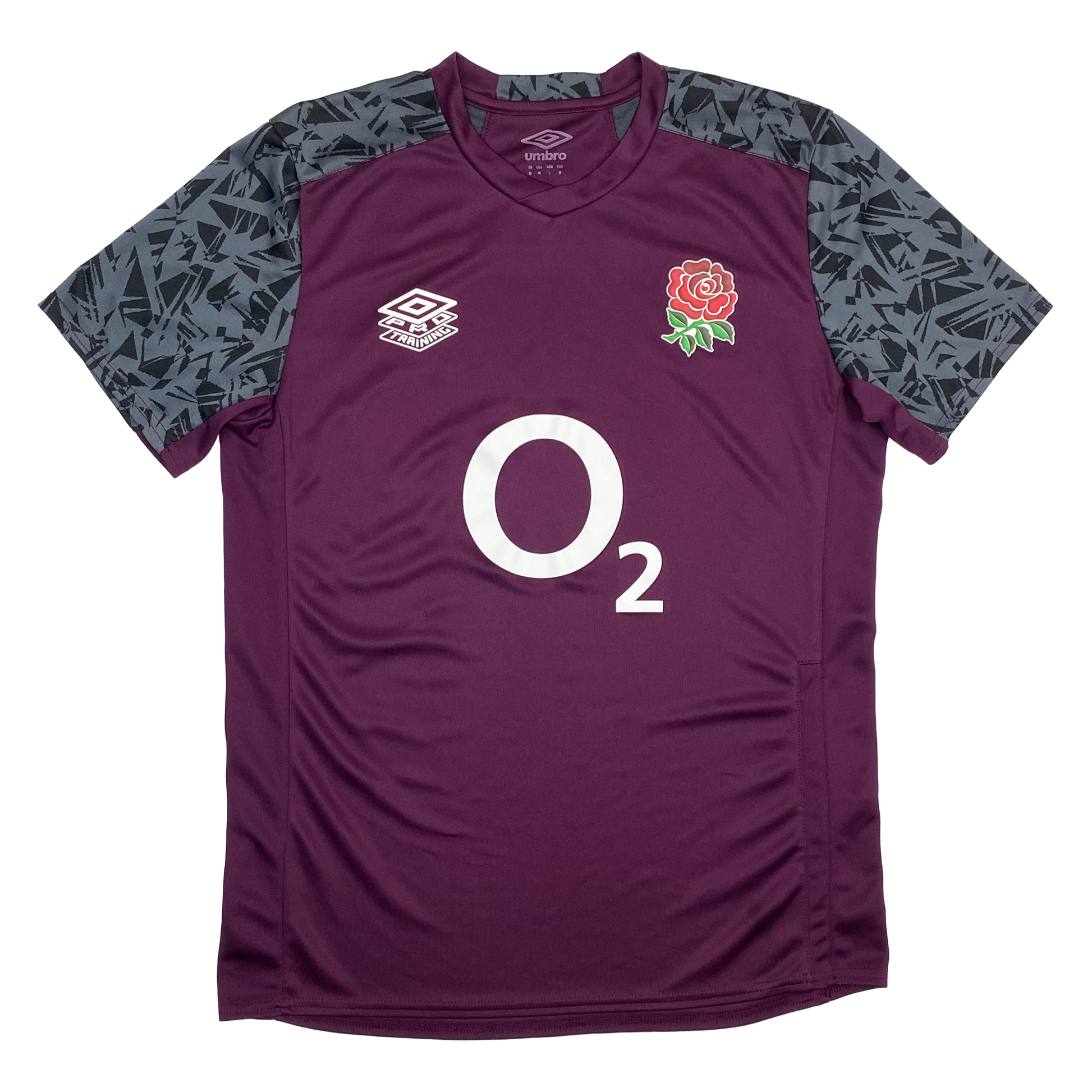 England Rugby Union Umbro Pro Training Shirt Purple | Medium