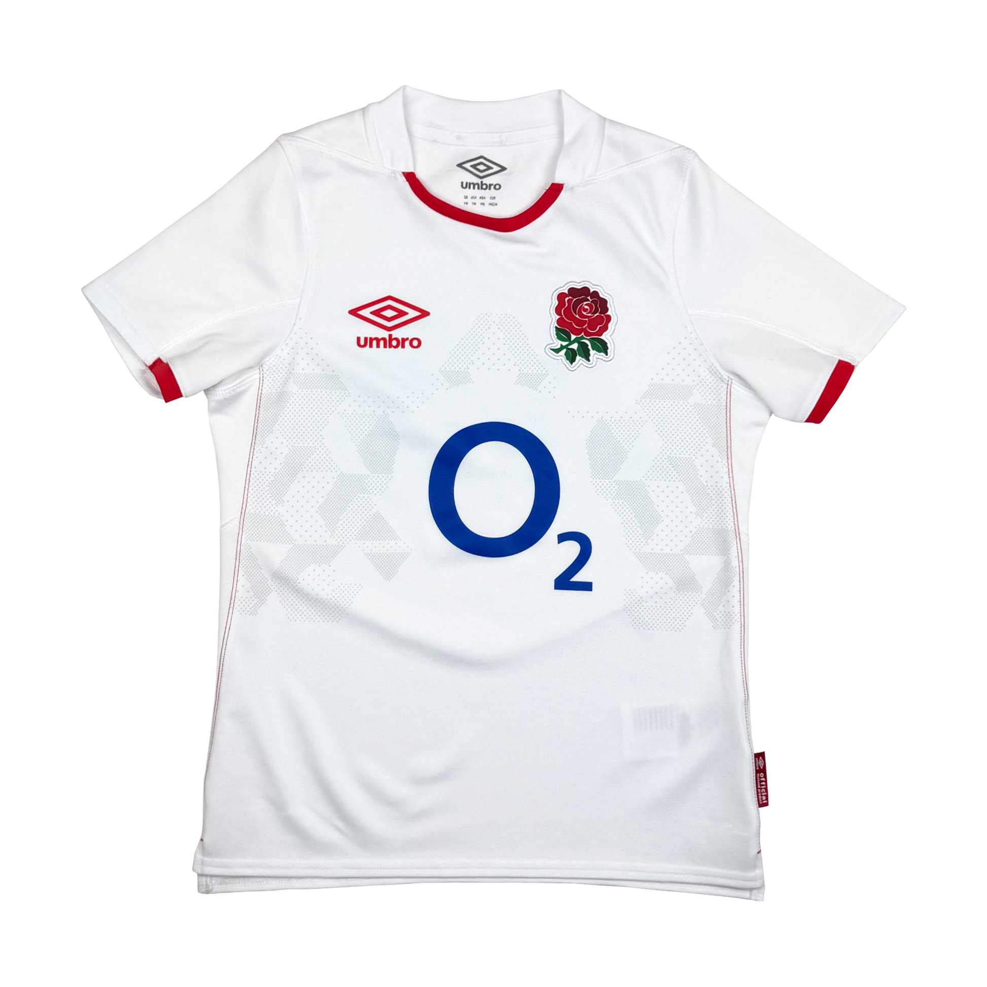 England Rugby Union Home Shirt (2020) | 10-11 Years