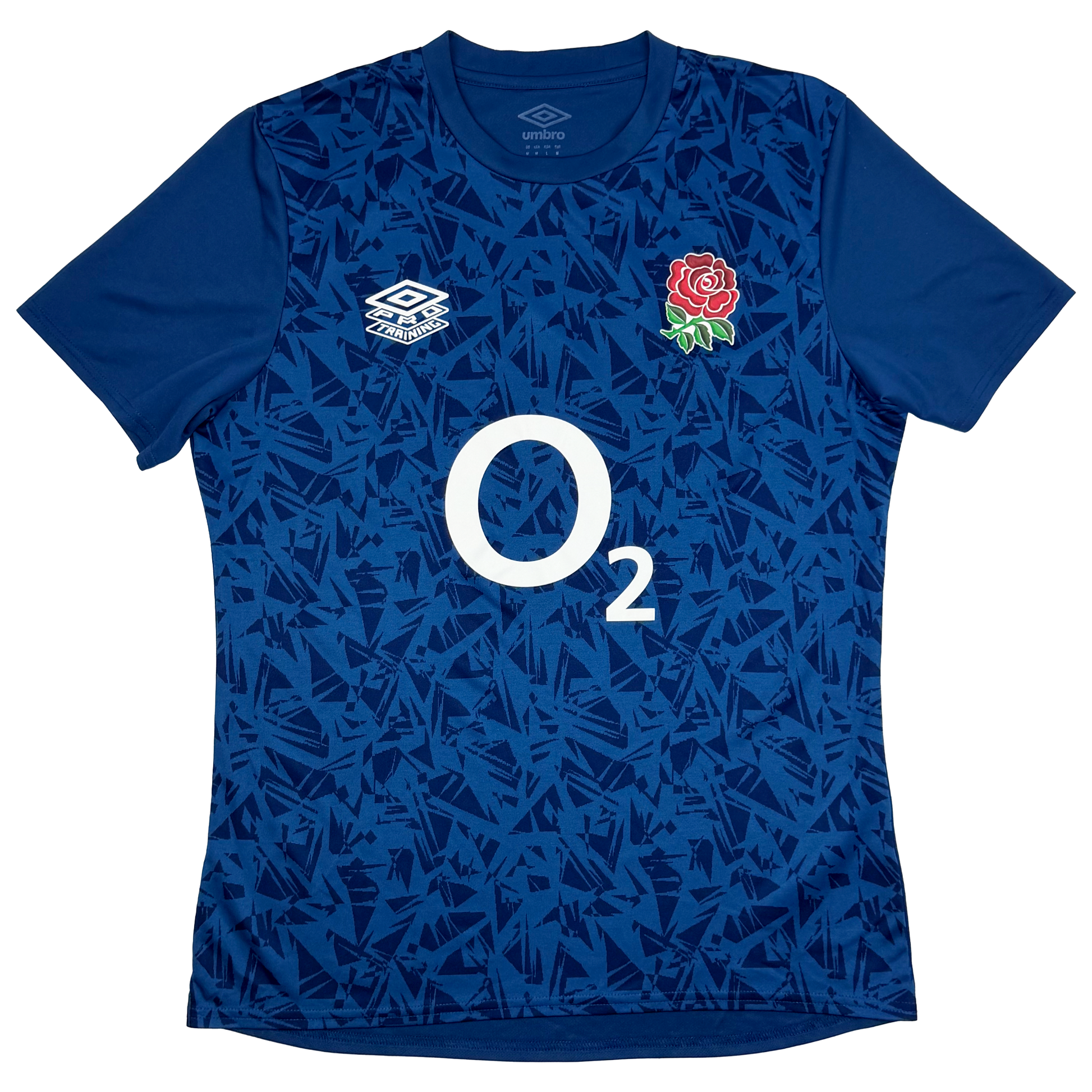 England Rugby Union Umbro Pro Training Shirt Blue | Medium