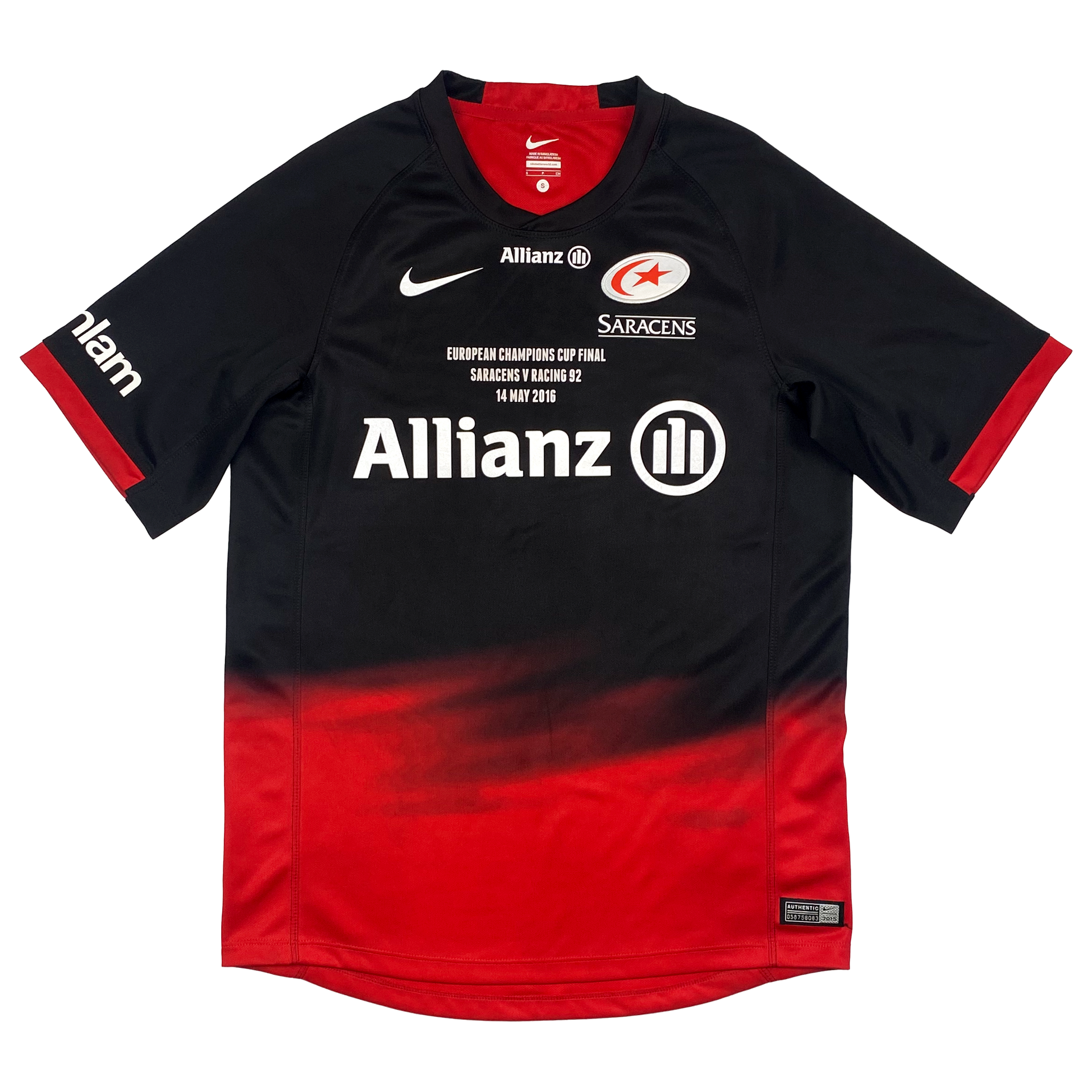 Saracens European Champions Cup Final 2016 Shirt | Small