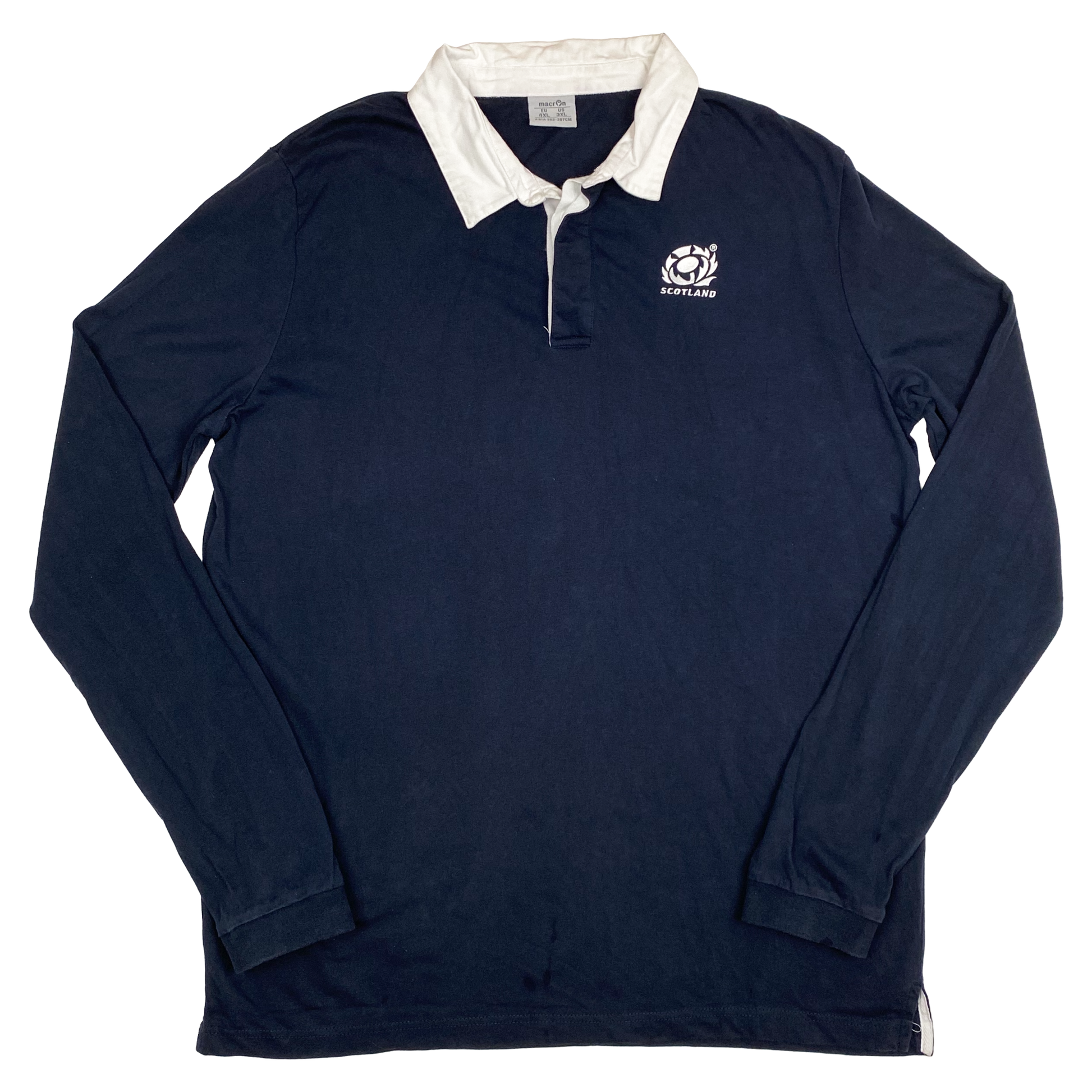 Scotland Rugby Union Long-Sleeve Polo | 4XL