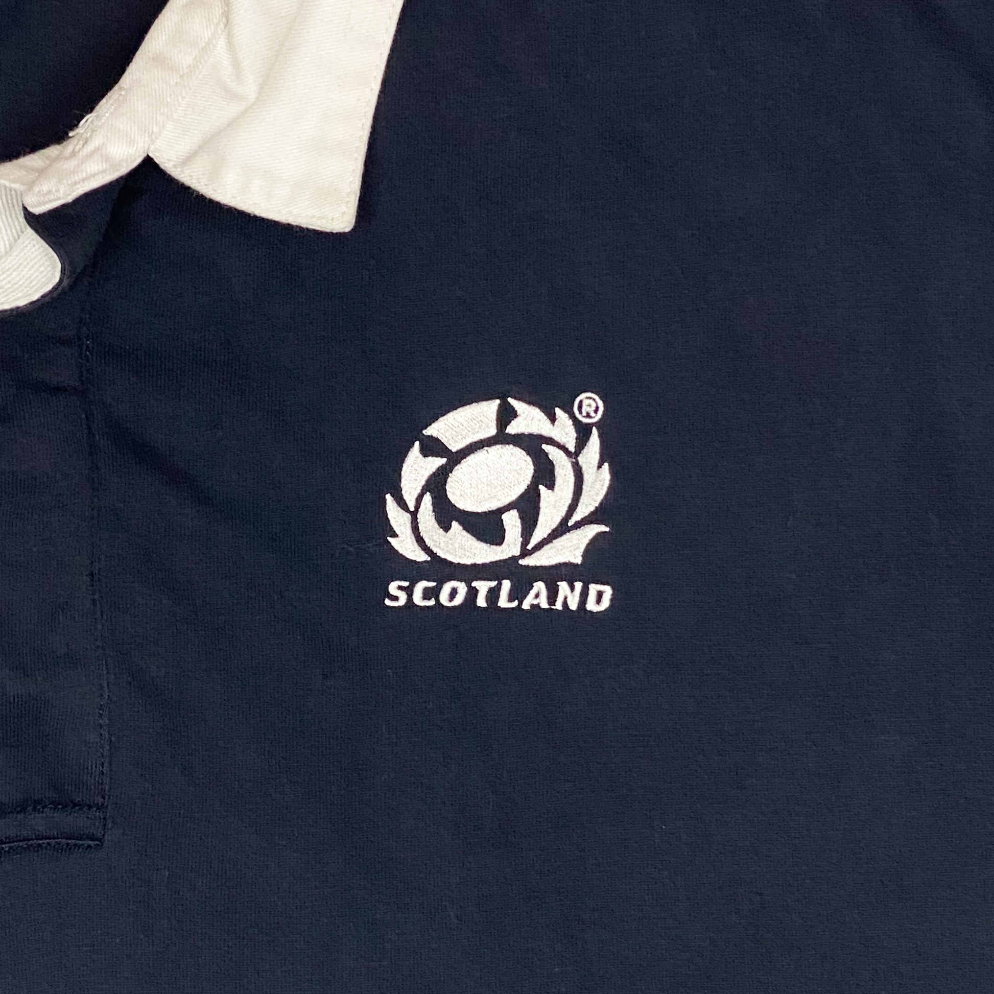 Scotland Rugby Union Long-Sleeve Polo | 4XL