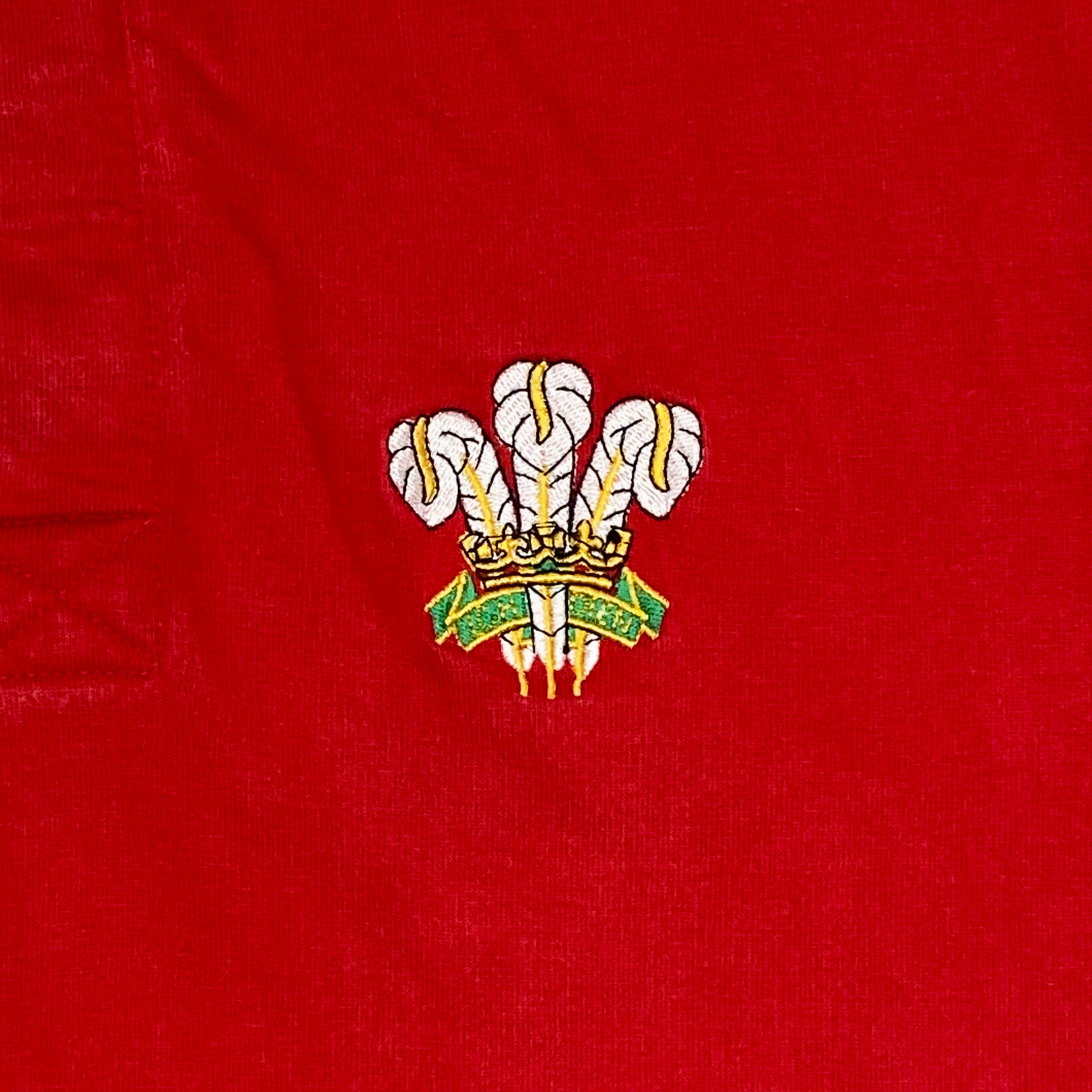 Wales Rugby Union Long-Sleeve Polo Shirt | Small