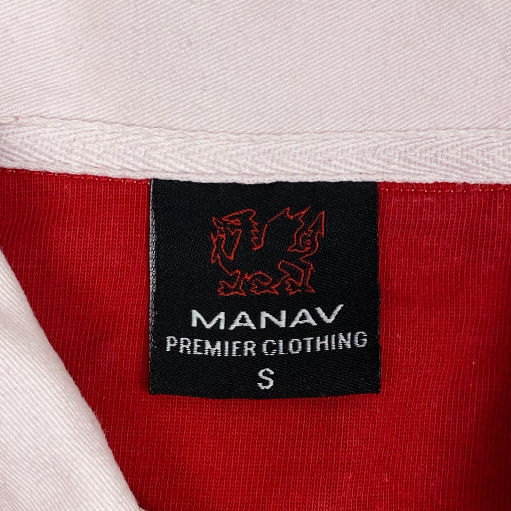 Wales Rugby Union Long-Sleeve Polo Shirt | Small