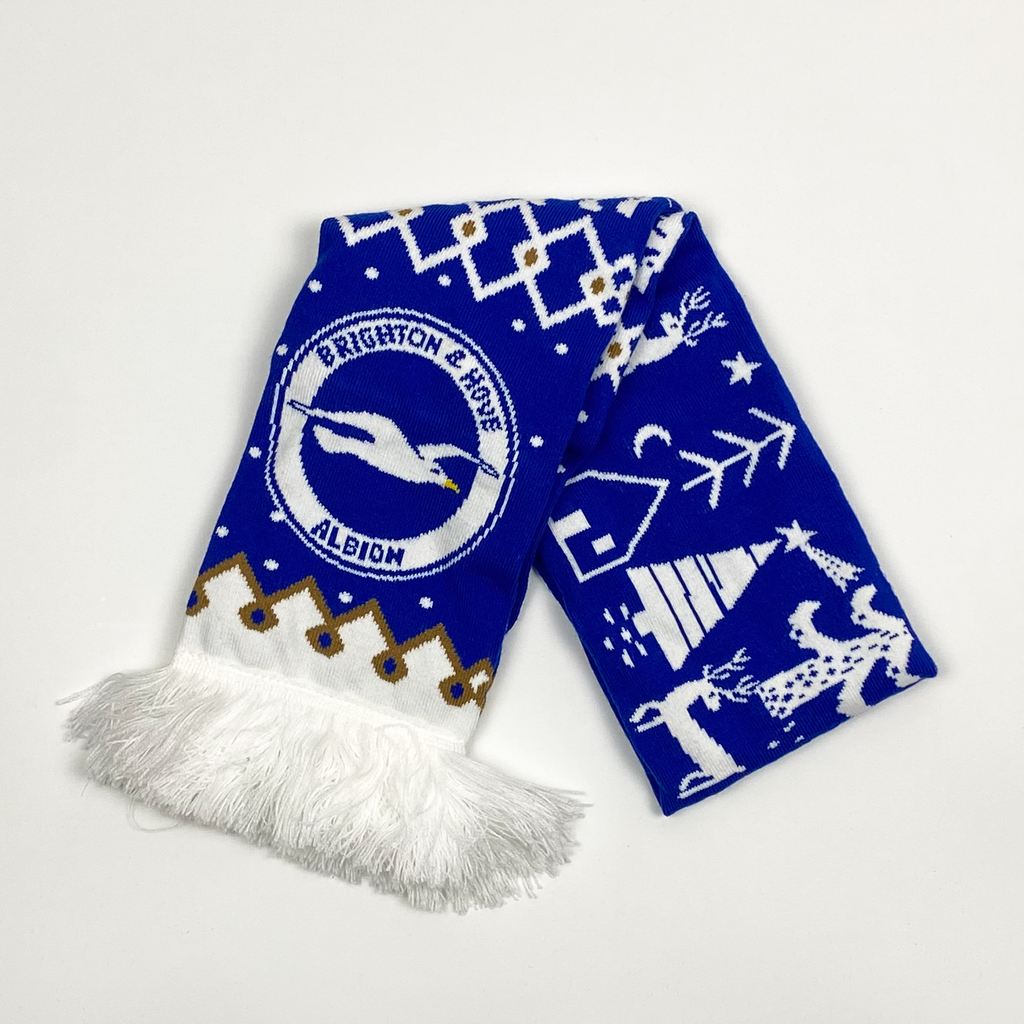 Brighton & Hove Albion Christmas Scarf