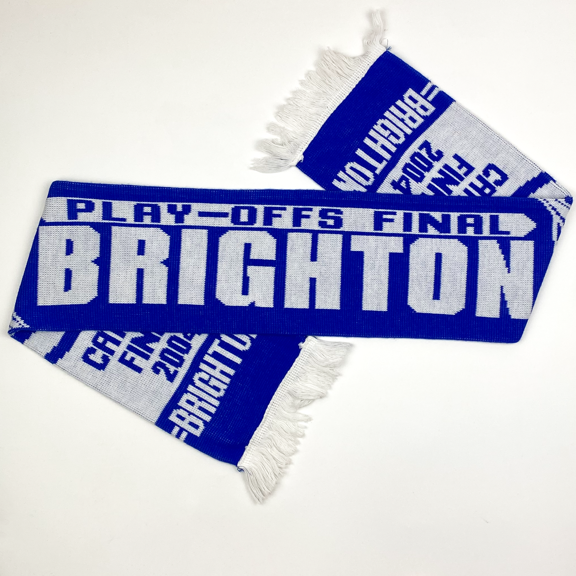 Brighton & Hove Albion 2004 Division 2 Playoff Final Scarf