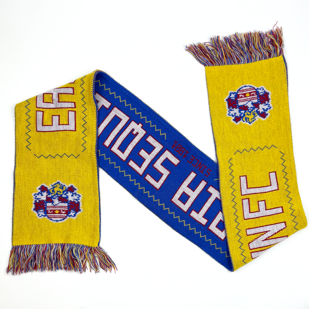 Eastbourne Town Yellow/Blue Vintage Scarf
