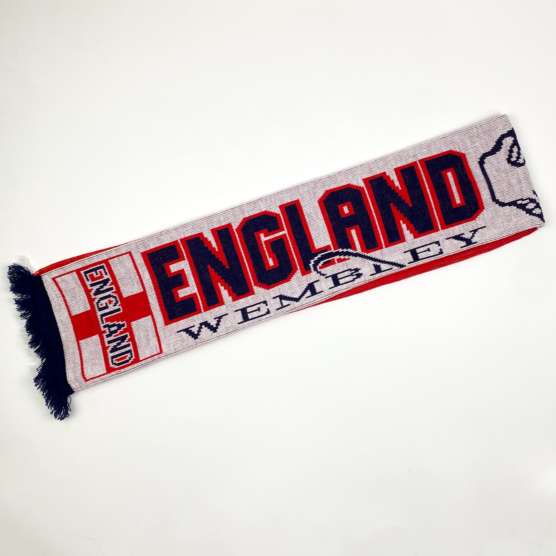 England vs Hungary Half-and-Half Scarf (2010)