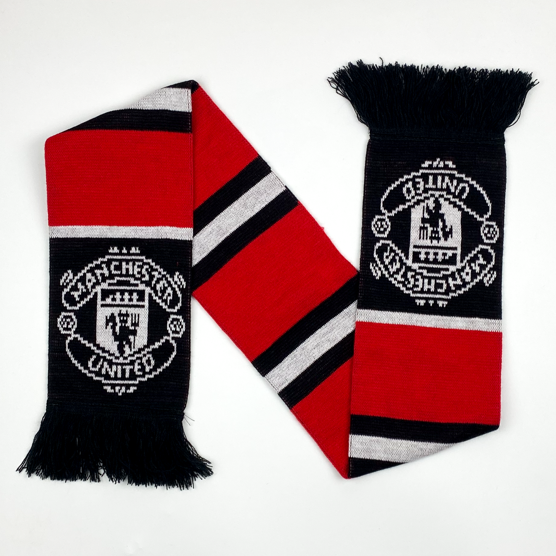 Manchester United Vintage Bar Scarf