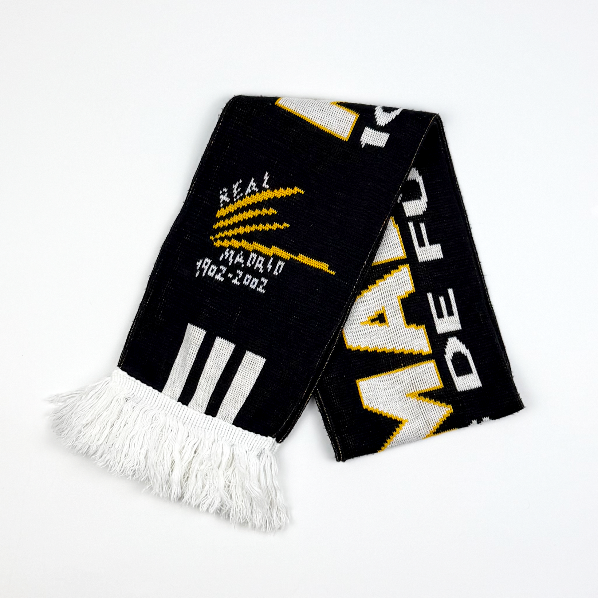 Real Madrid Centenary Vintage Football Scarf