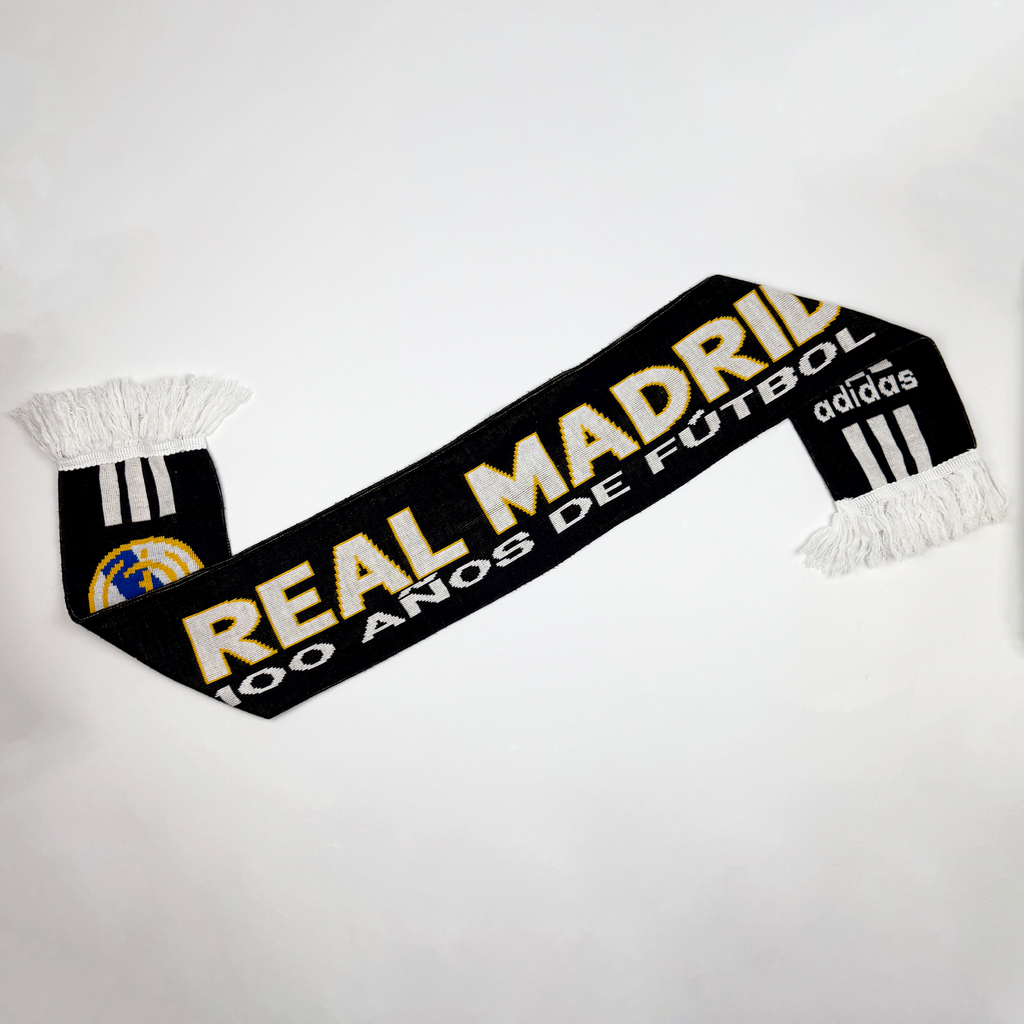 Real Madrid Centenary Vintage Football Scarf
