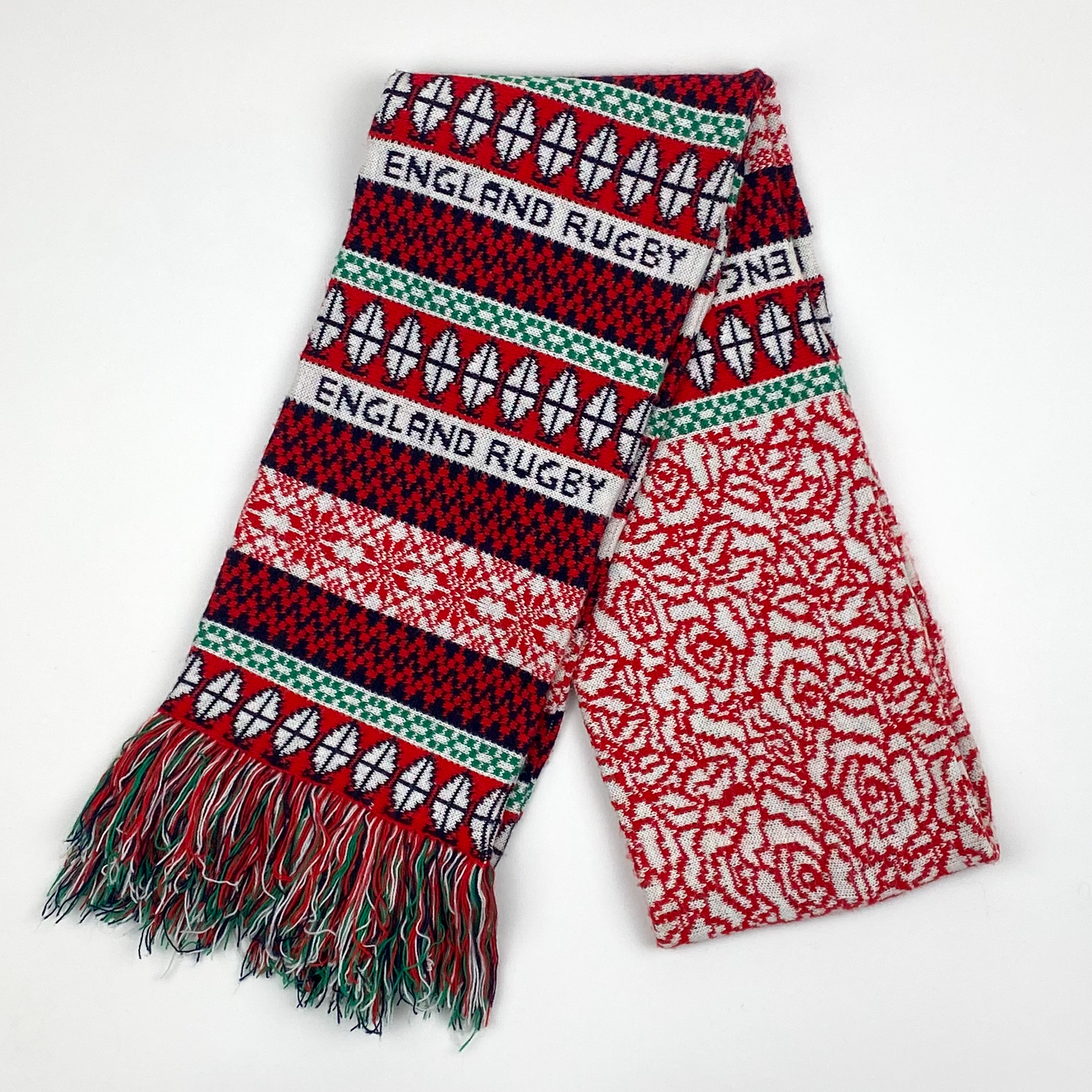 England Rugby Union Extra Long Vintage Scarf