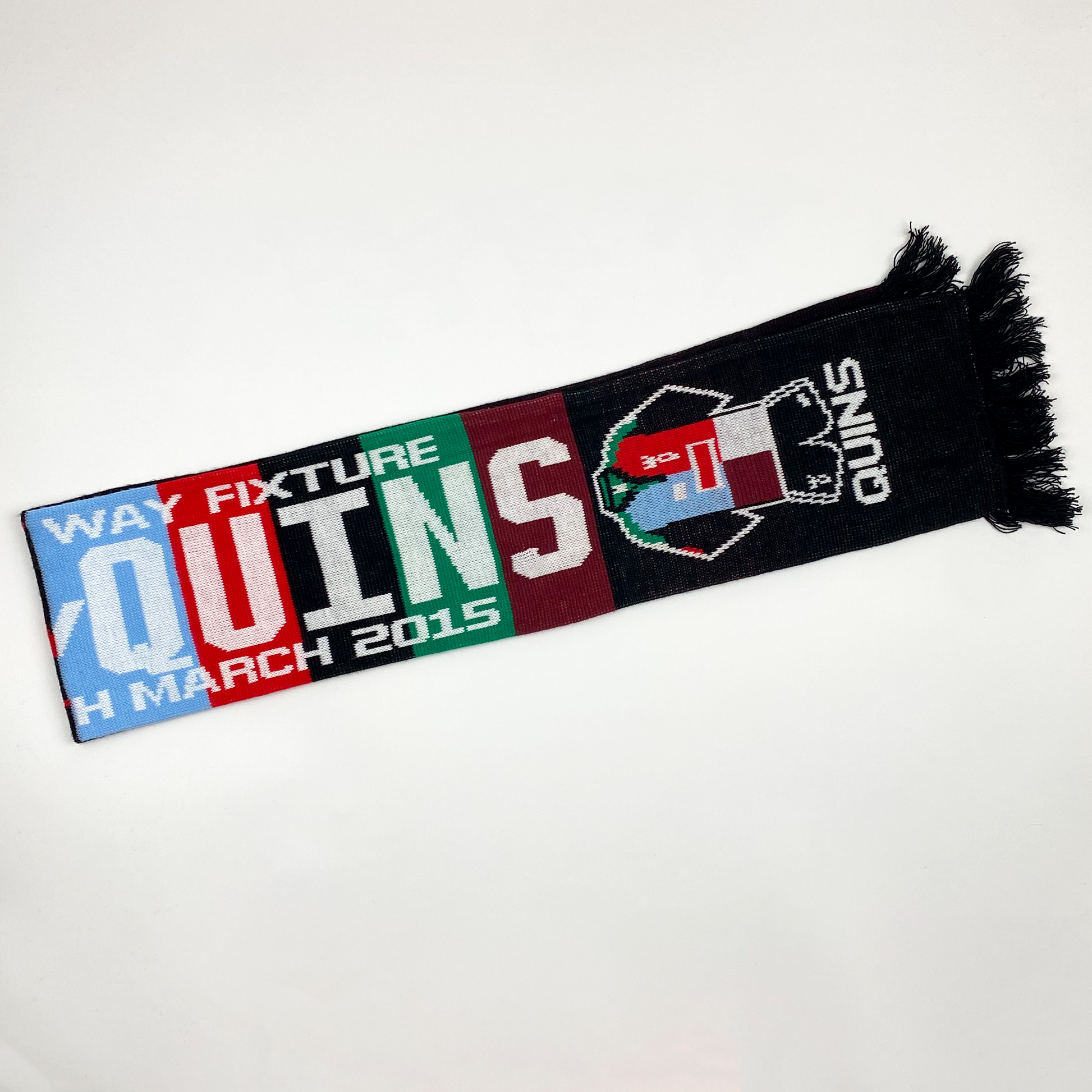 Saracens vs Harlequins Wembley Way Fixture 2015 Scarf