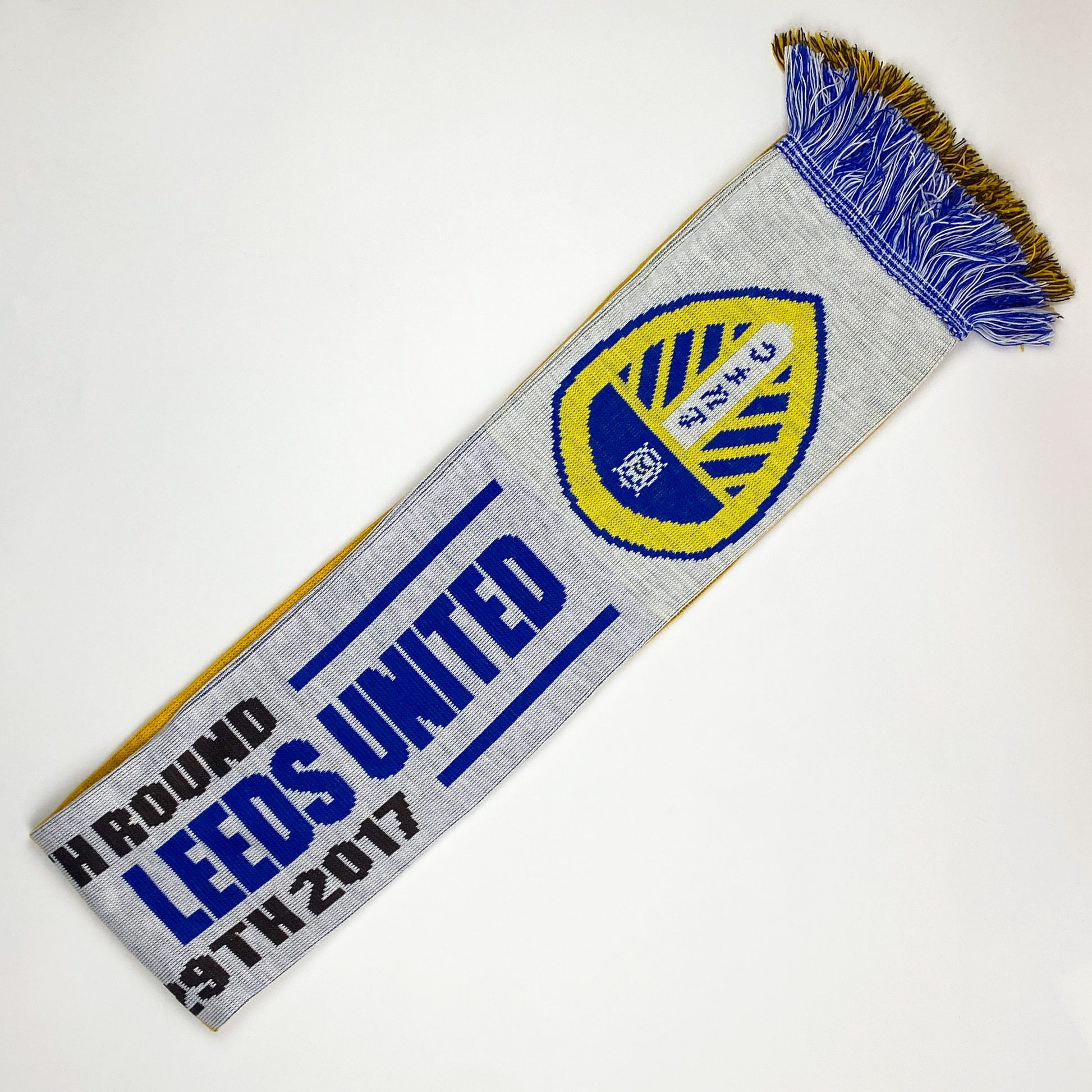 Sutton United vs Leeds United Half-and-Half Scarf (2014)