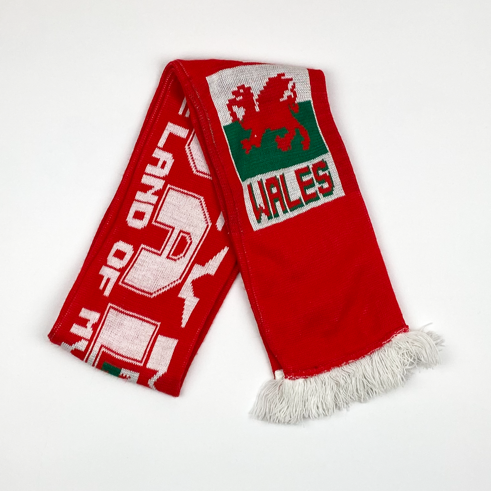 Wales 'Land of My Fathers' Vintage Scarf