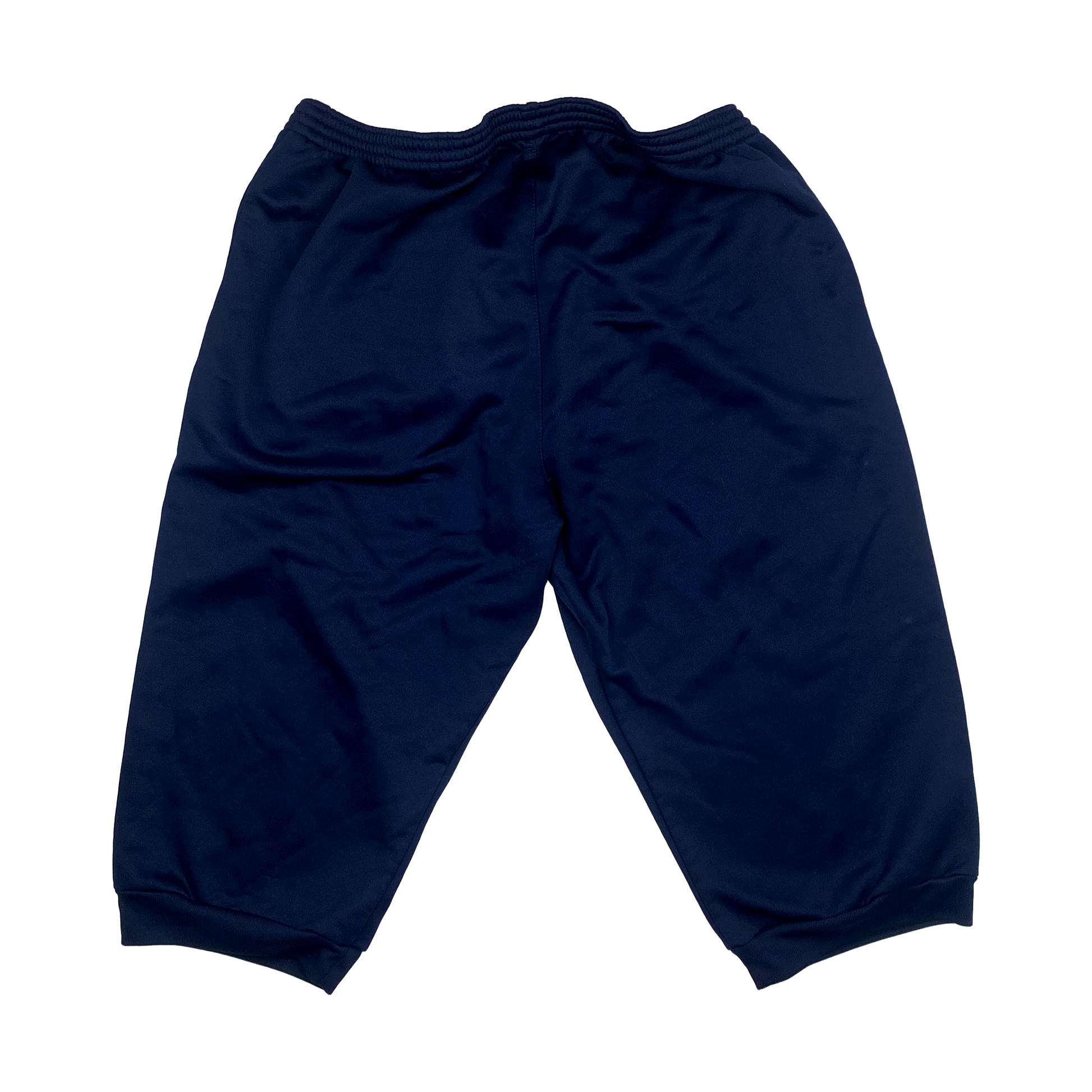 Eastbourne Borough Navy Long Training Shorts | Large