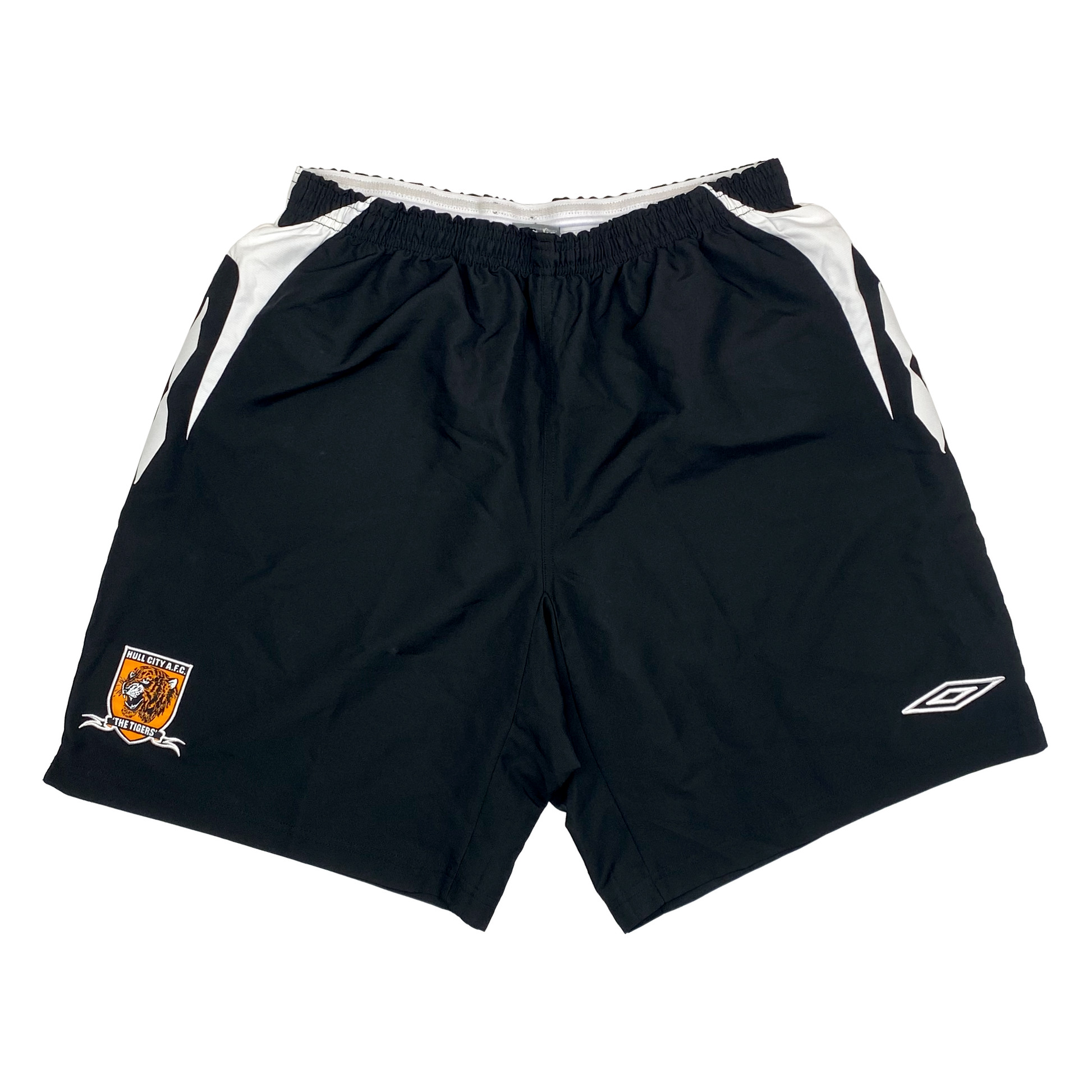 Hull City Black Retro Shorts | Extra Large
