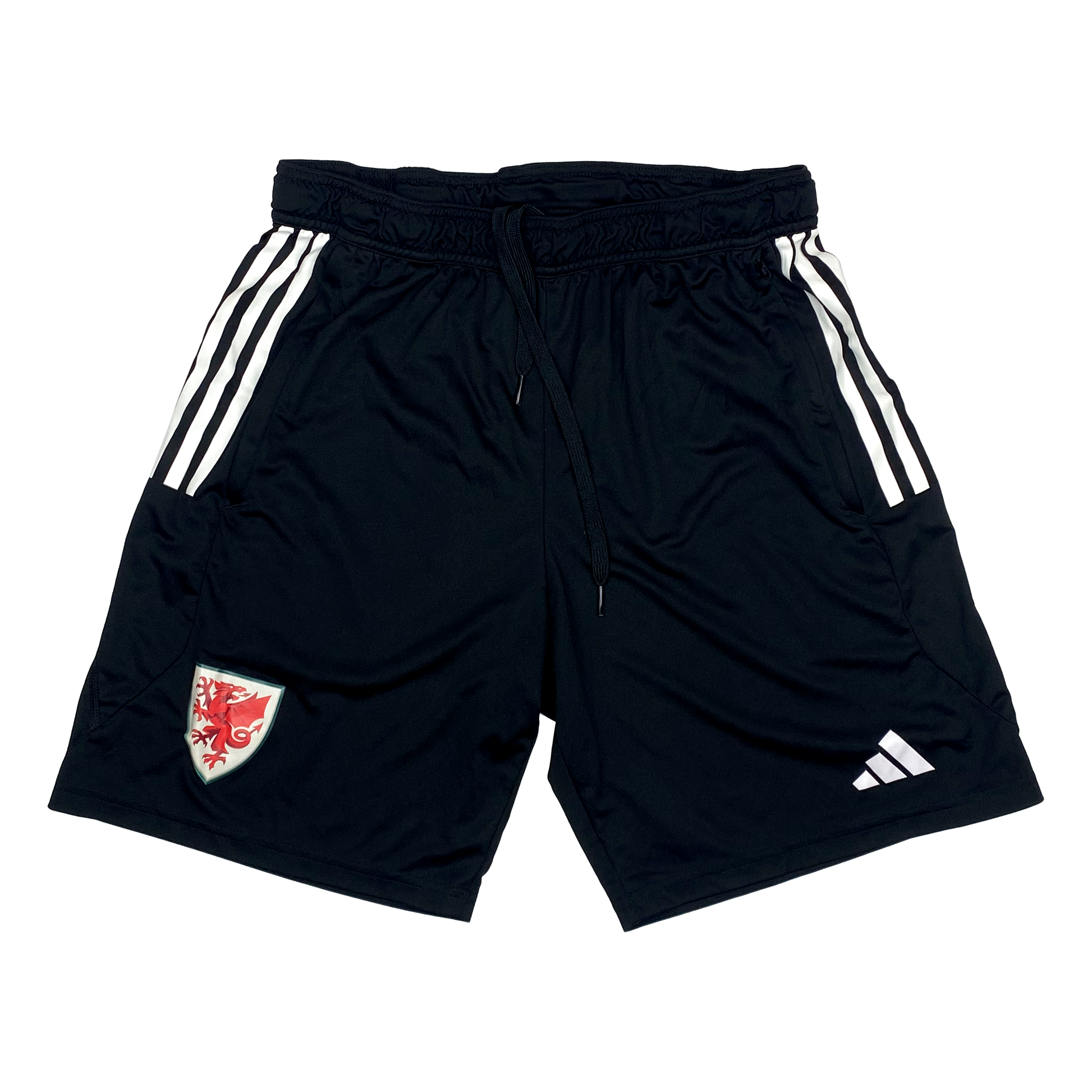 Wales Black Training Shorts | Medium